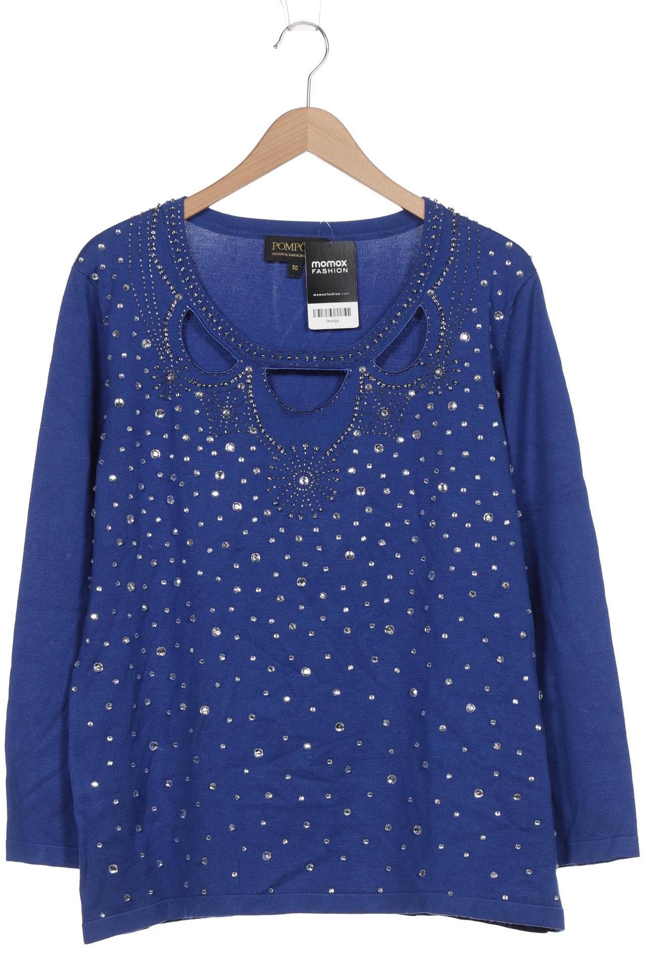 

Pompöös Damen Pullover, blau