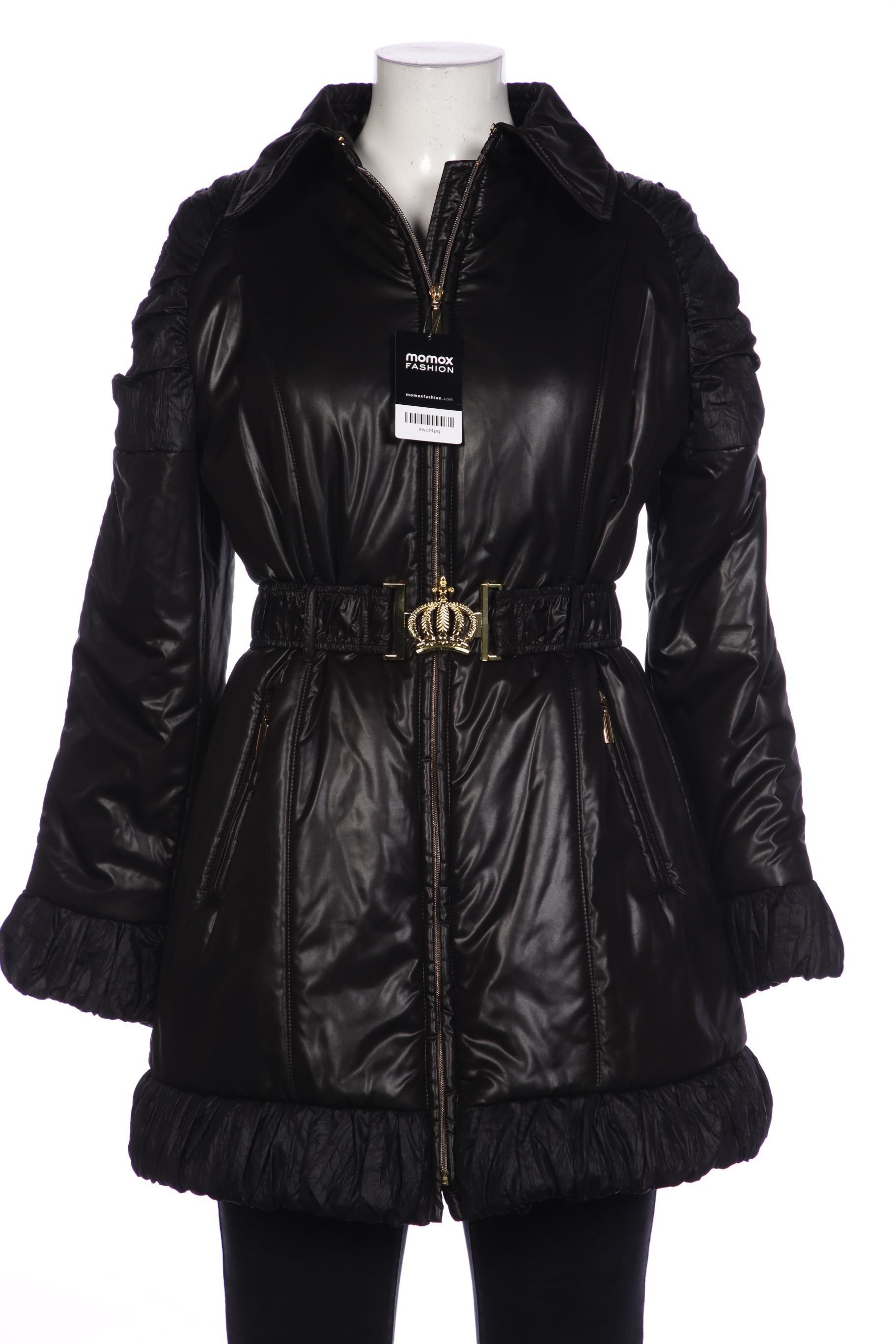 

Pompoos Damen Mantel, schwarz