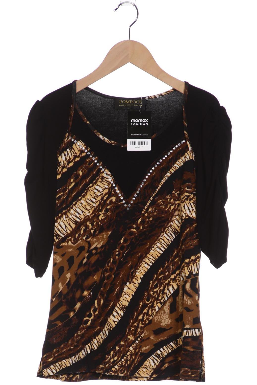 

Pompöös Damen Langarmshirt, schwarz