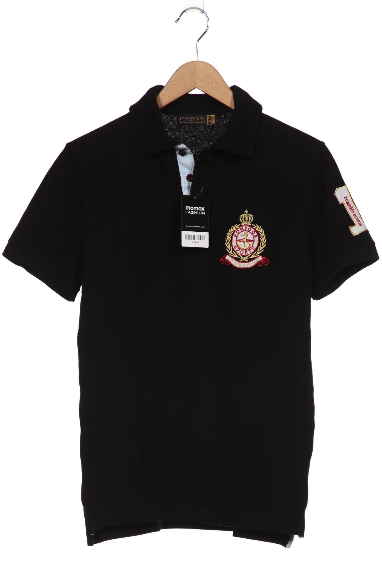 

Pompöös Herren Poloshirt, schwarz