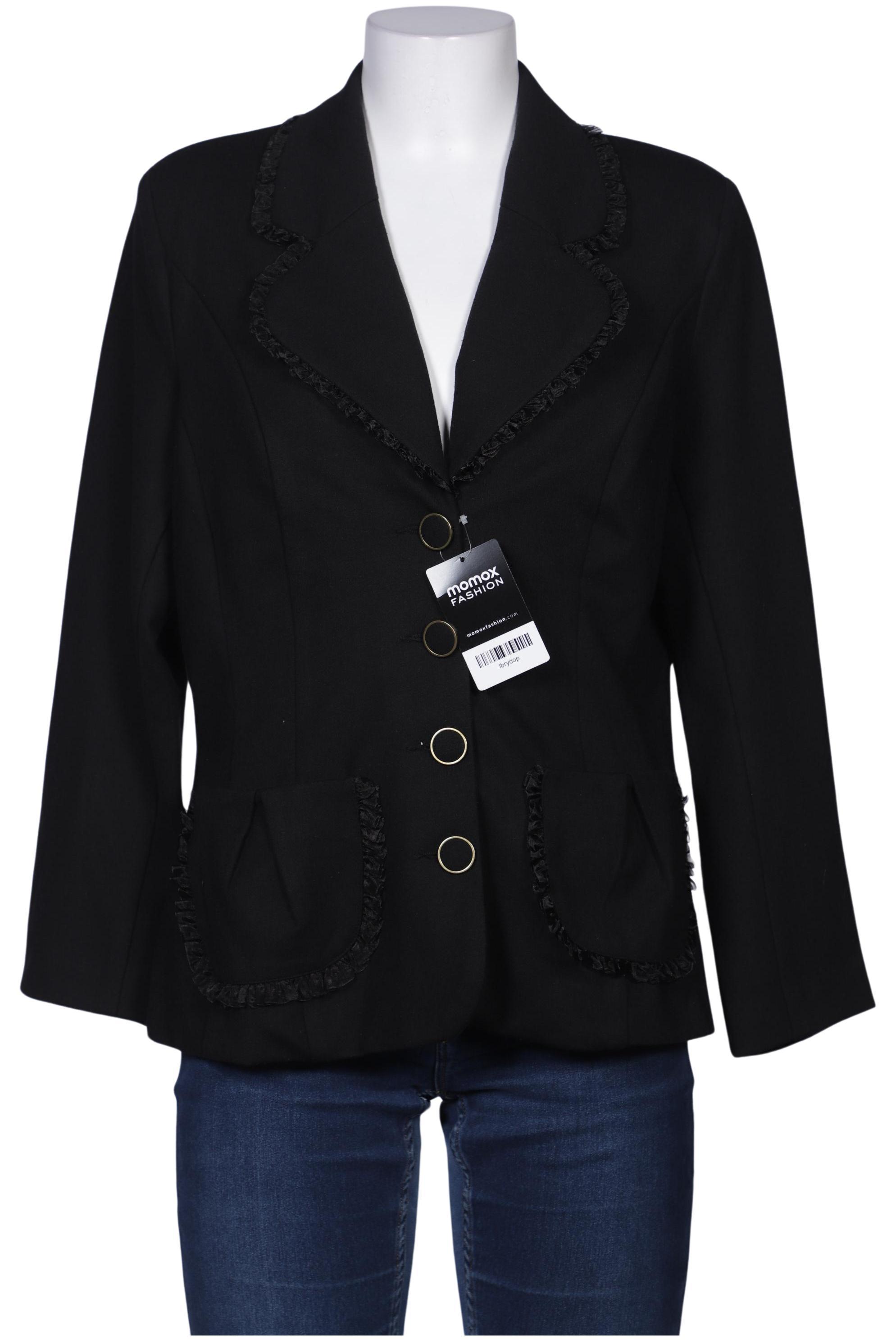 

Pompoos Damen Blazer, schwarz, Gr. 40
