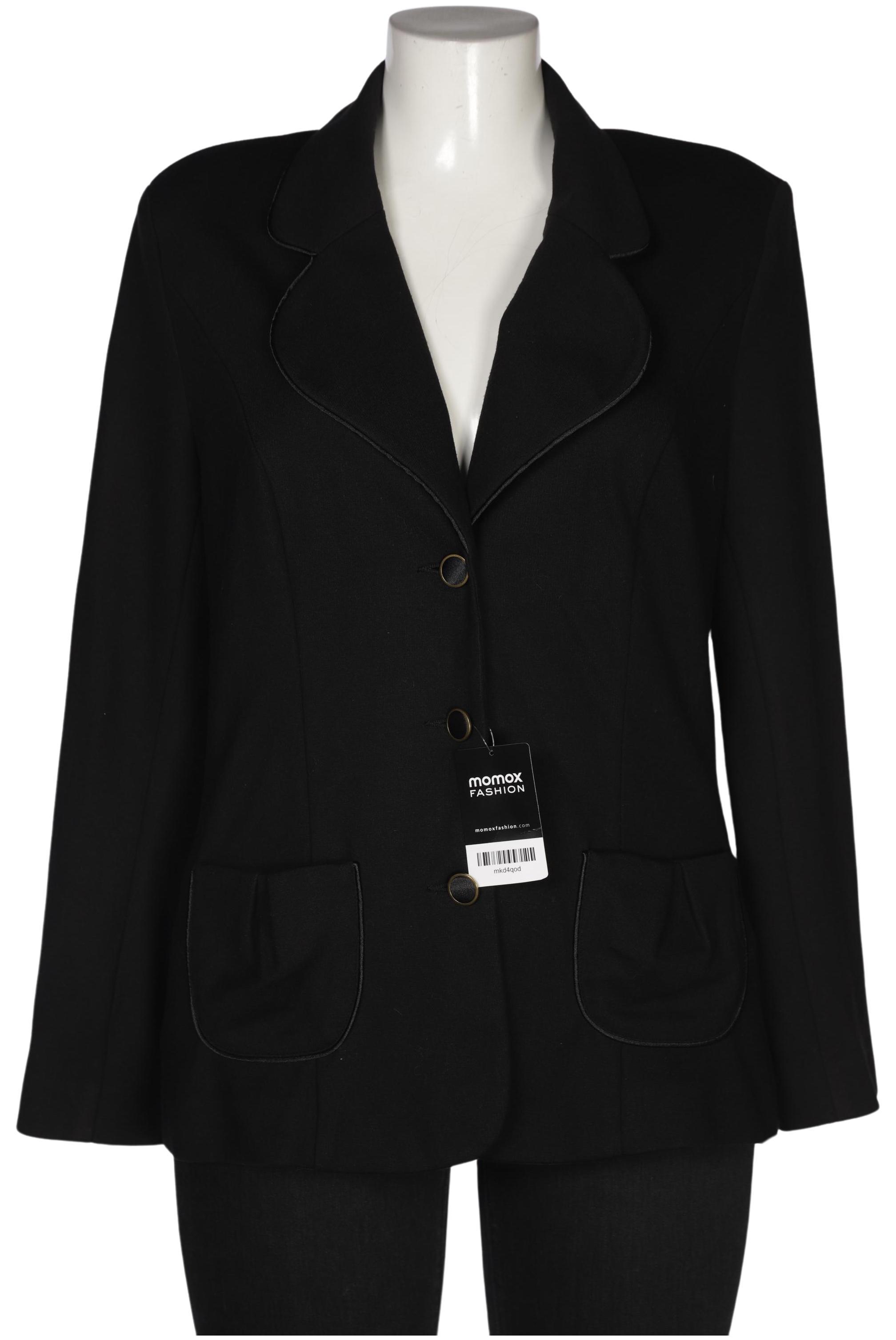 

Pompoos Damen Blazer, schwarz, Gr. 44