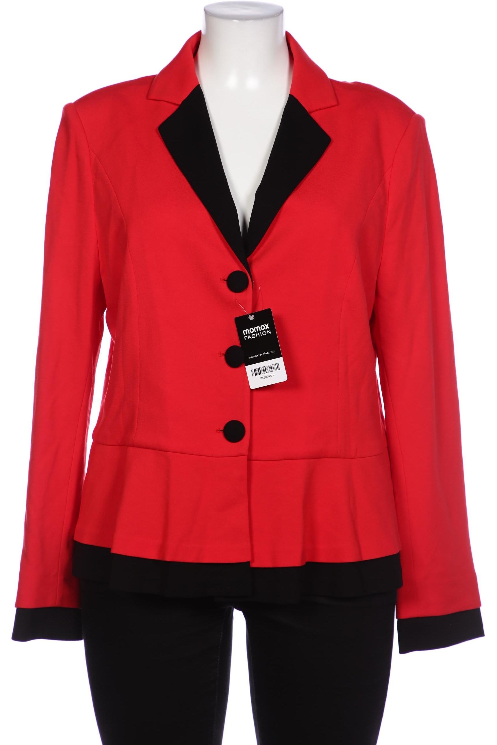 

Pompoos Damen Blazer, rot, Gr. 48