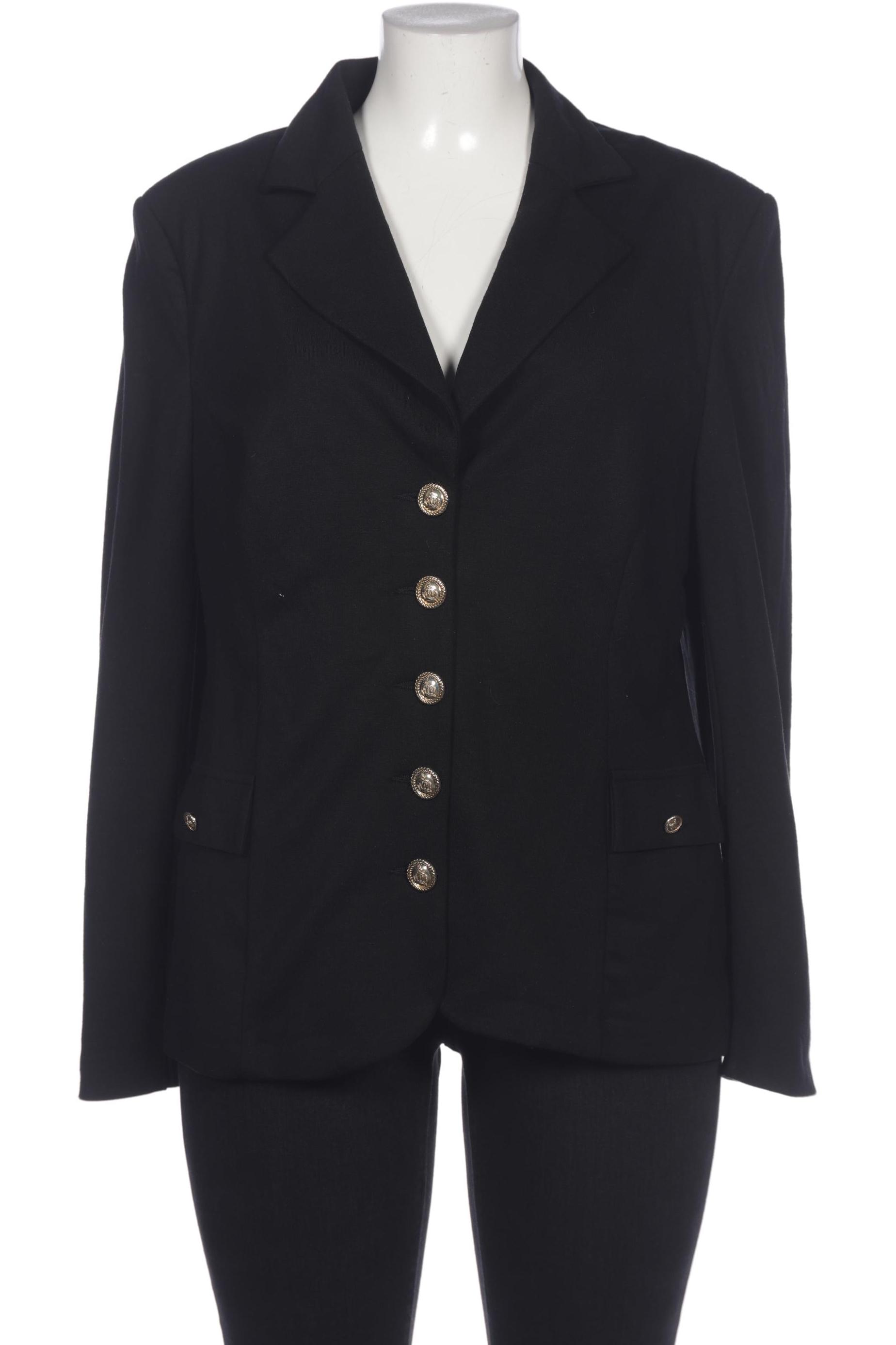 

Pompoos Damen Blazer, schwarz, Gr. 46
