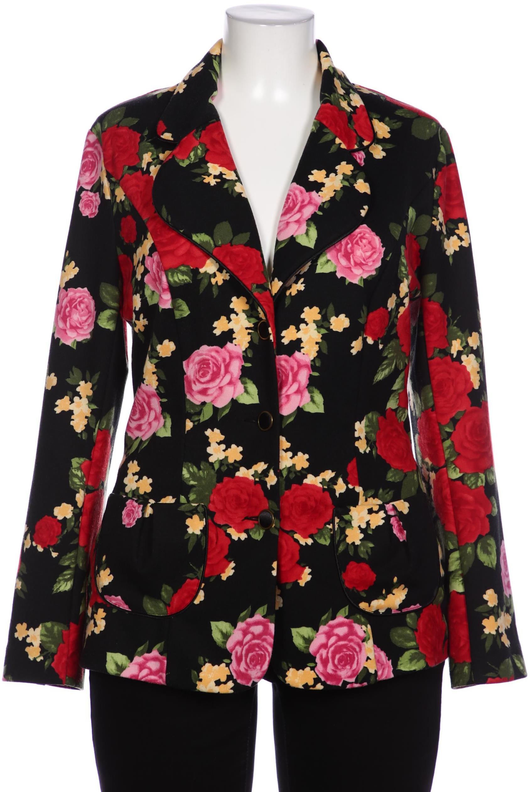 

Pompoos Damen Blazer, schwarz, Gr. 42