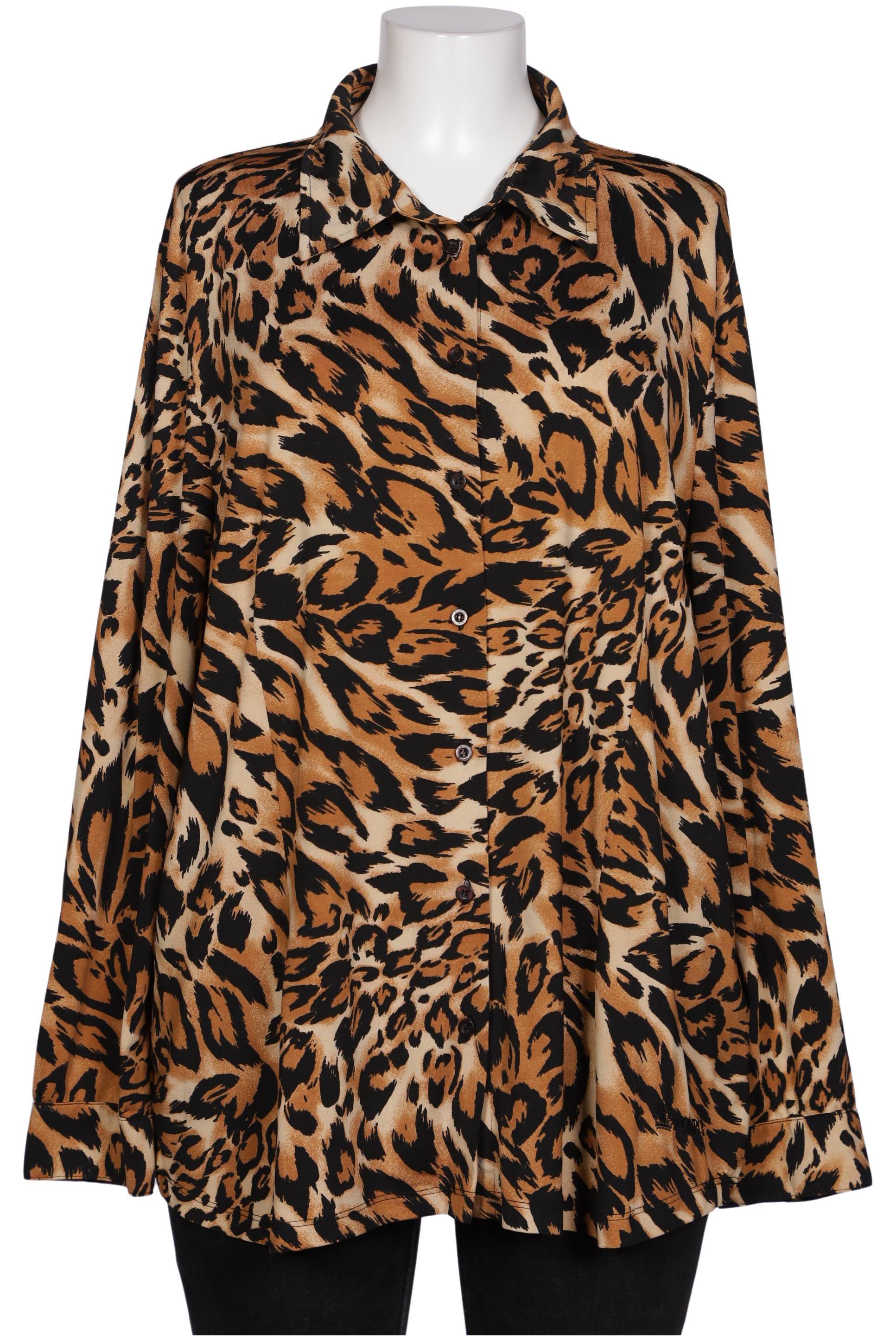 

Pompoos Damen Bluse, braun, Gr. 52