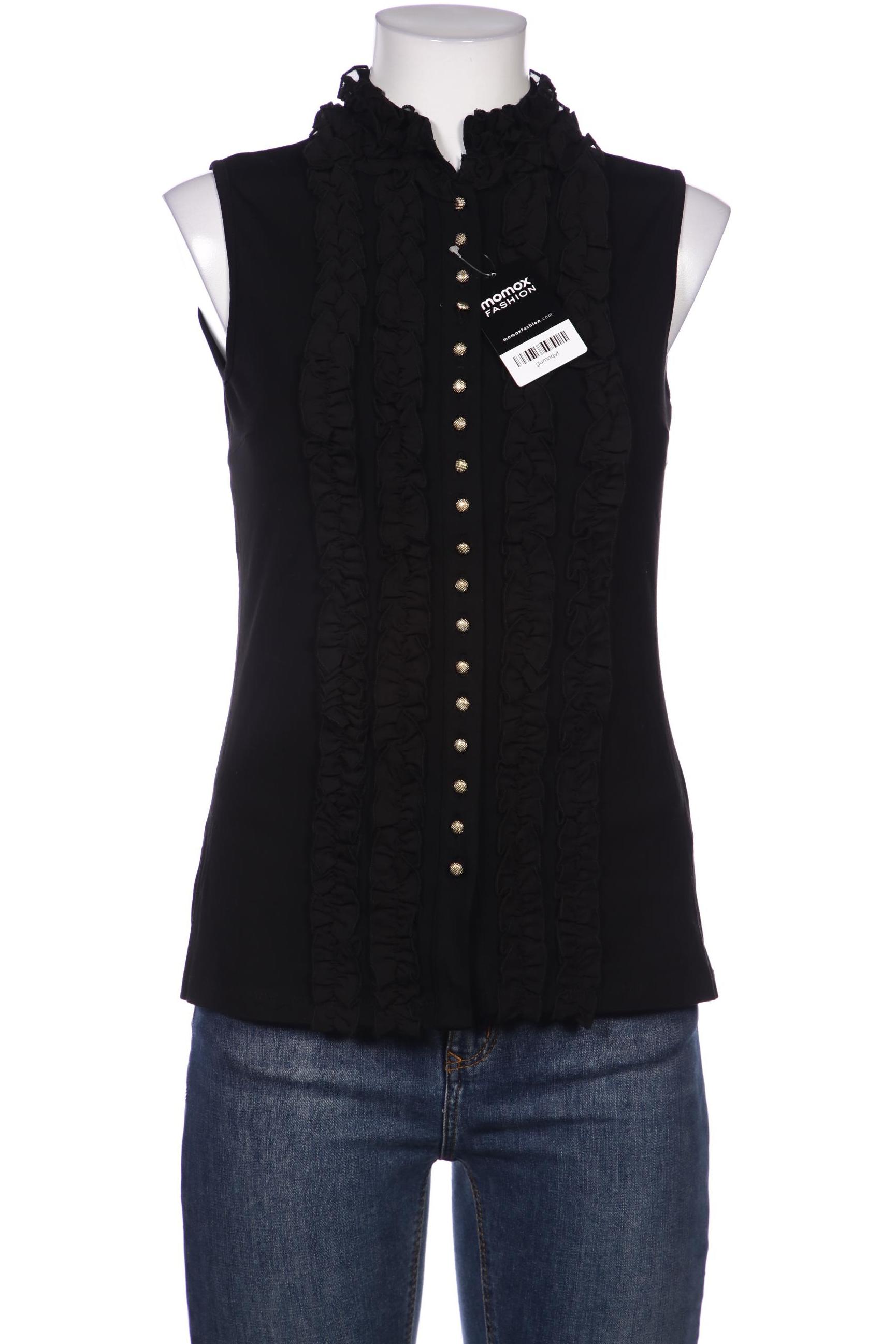 

Pompoos Damen Bluse, schwarz, Gr. 38