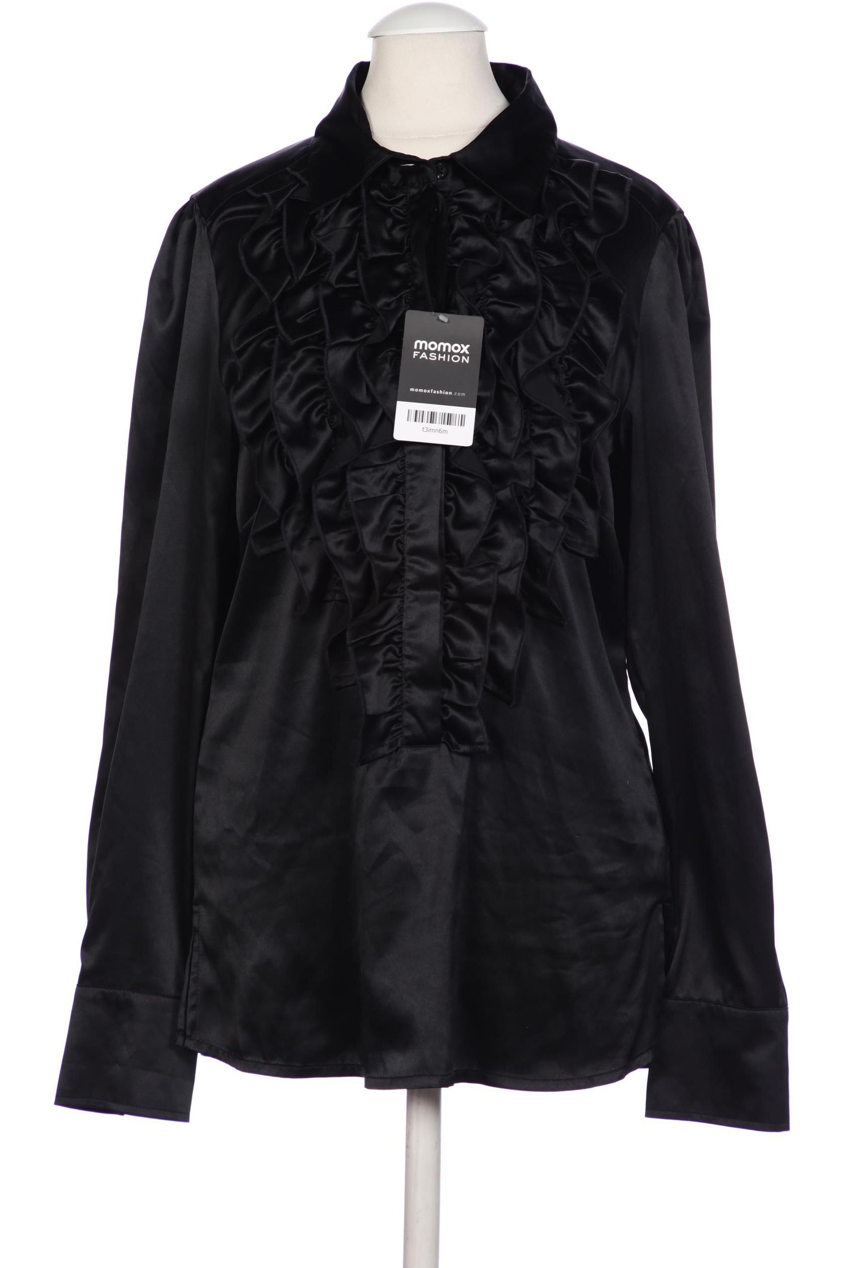 

Pompoos Damen Bluse, schwarz, Gr. 34