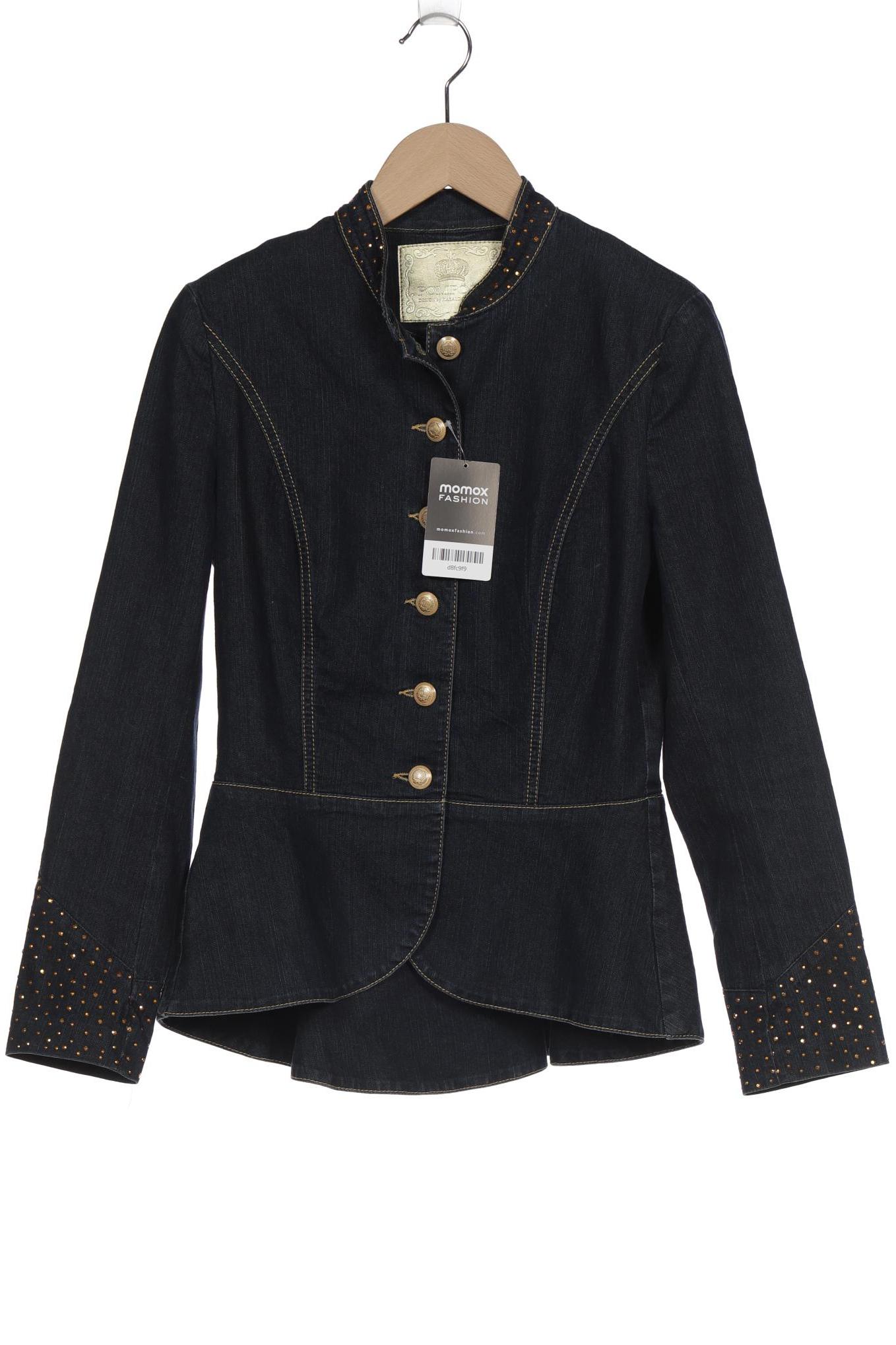 

Pompoos Damen Jacke, marineblau, Gr. 34