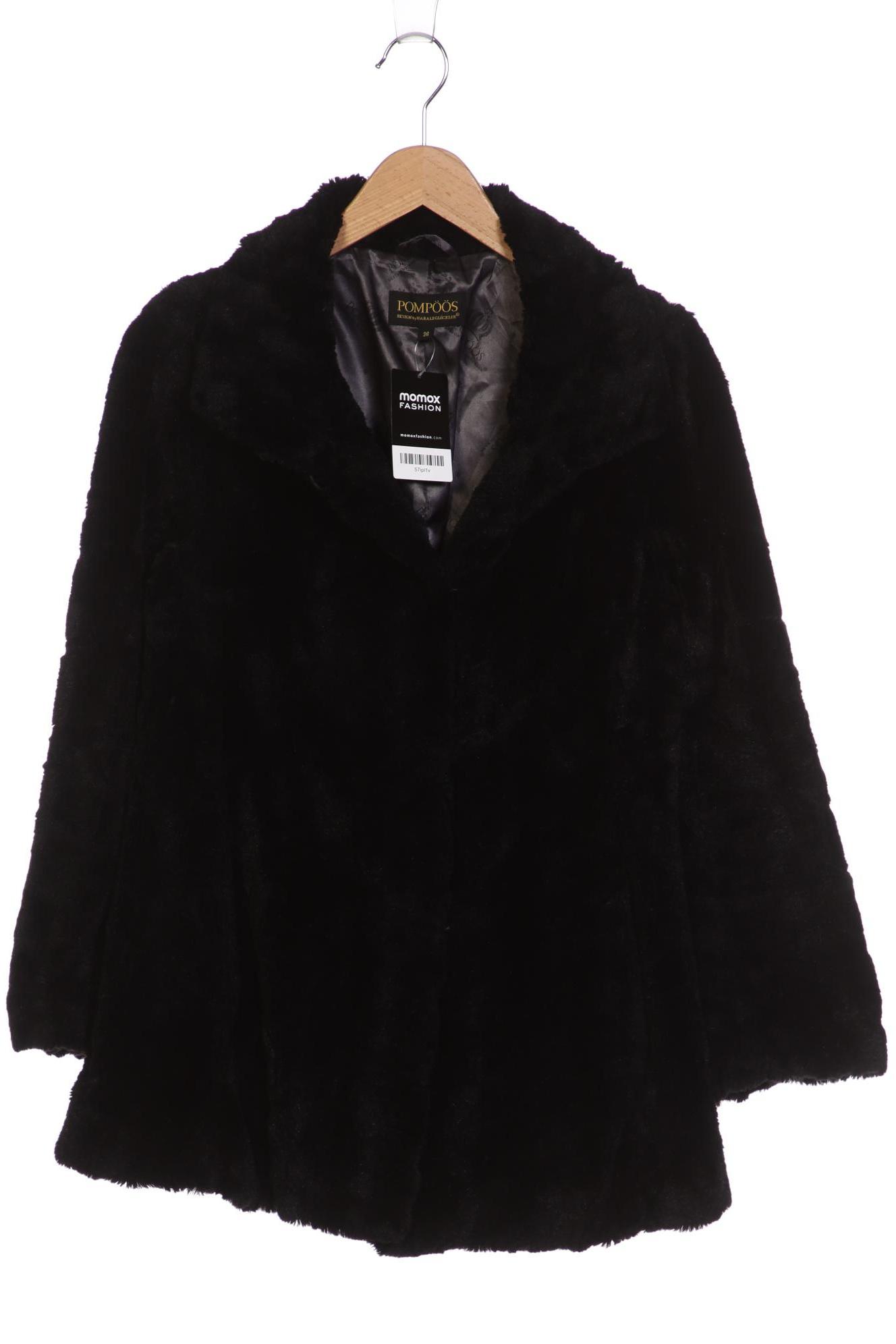 

Pompoos Damen Jacke, schwarz, Gr. 36