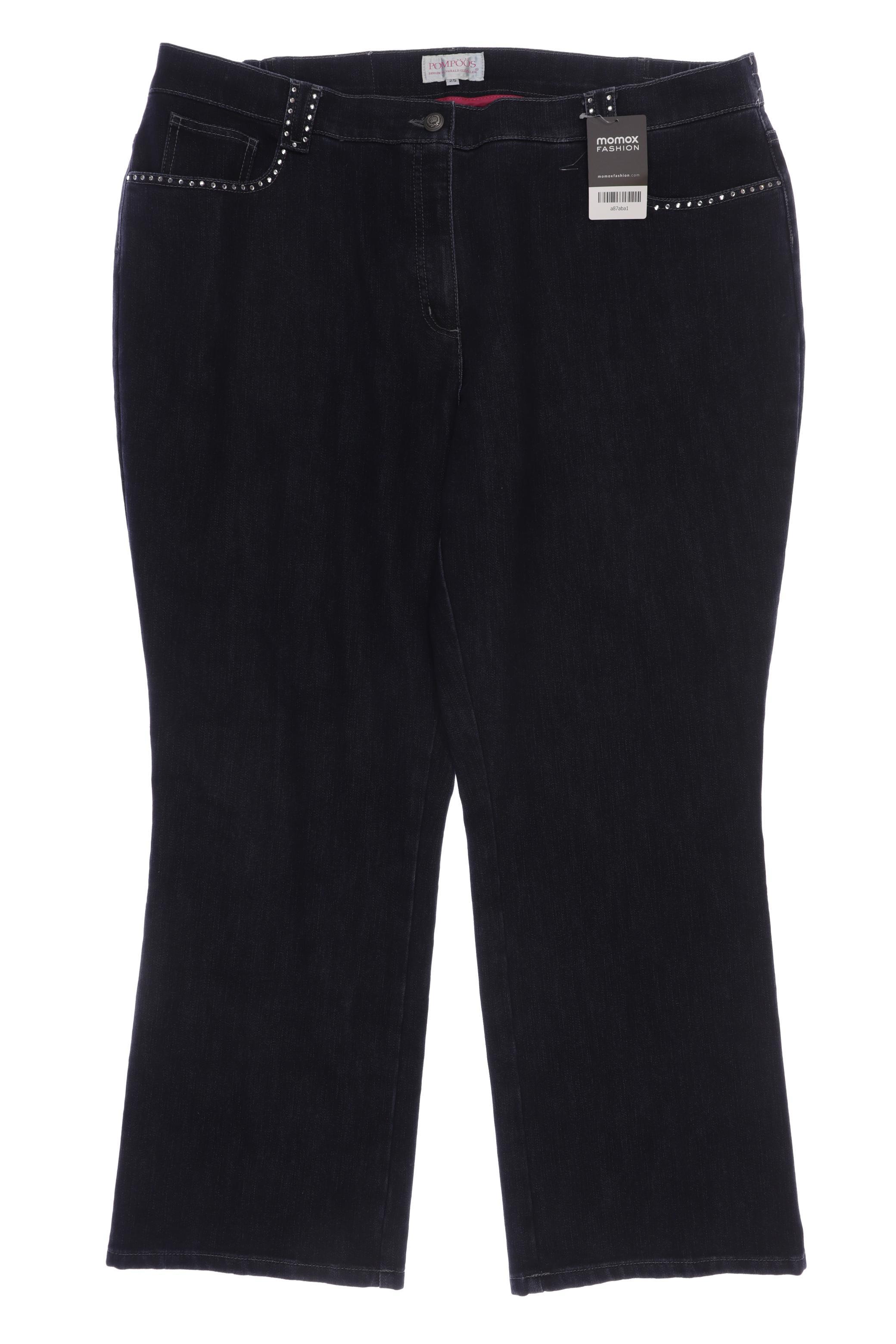 

Pompoos Damen Jeans, blau, Gr. 25