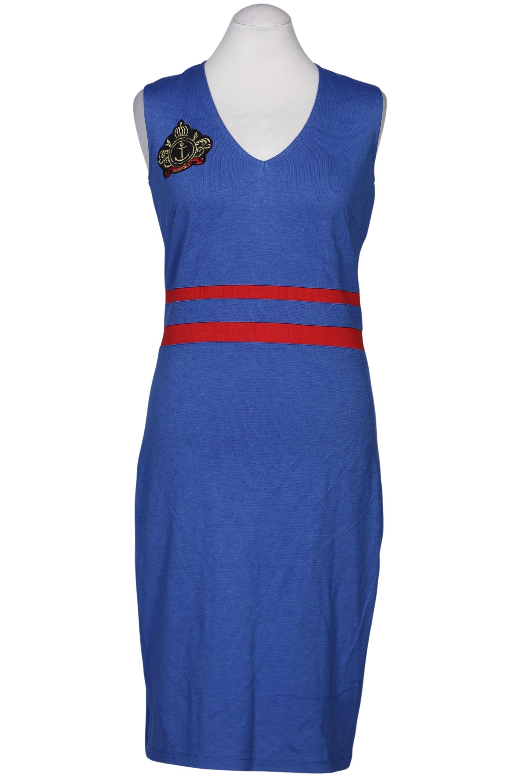 

Pompoos Damen Kleid, blau, Gr. 38