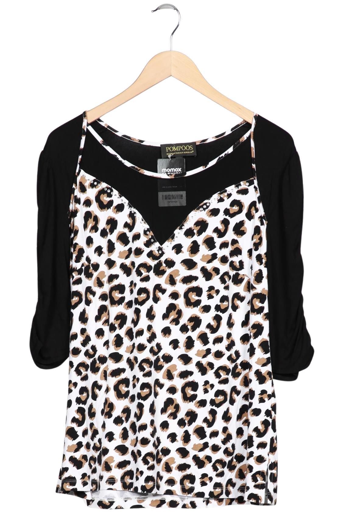 

Pompoos Damen Langarmshirt, mehrfarbig, Gr. 50