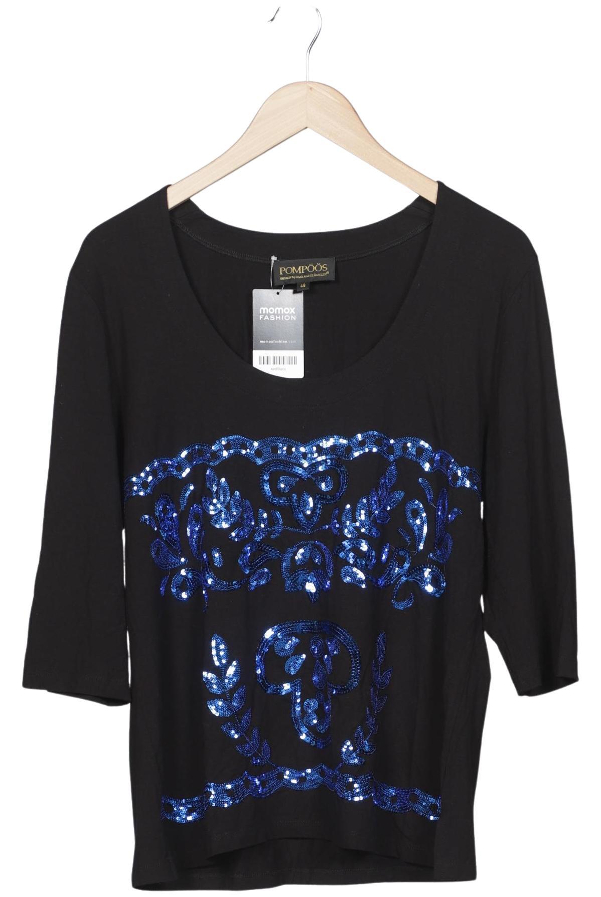 

Pompoos Damen Langarmshirt, mehrfarbig, Gr. 46