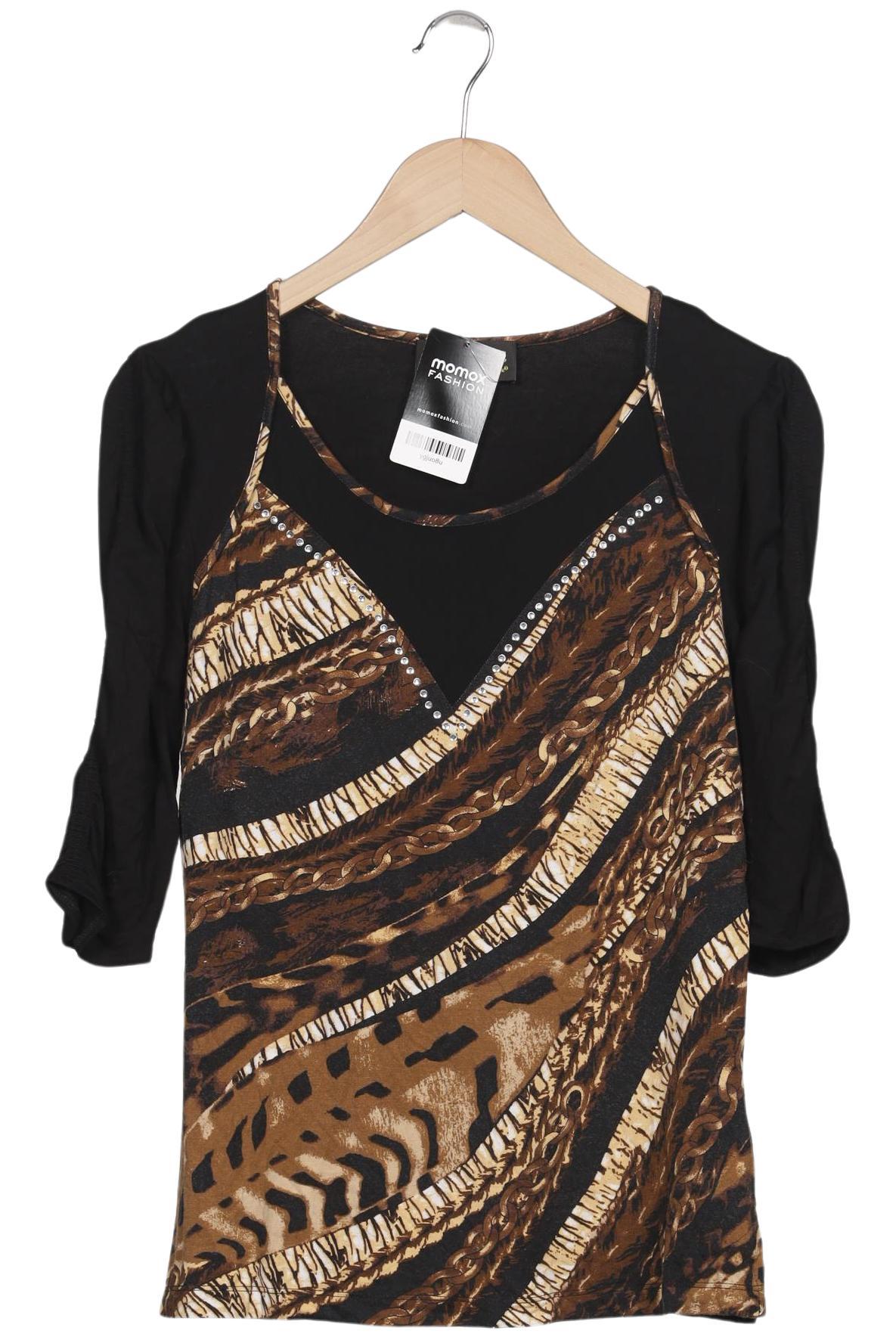 

Pompoos Damen Langarmshirt, mehrfarbig, Gr. 40