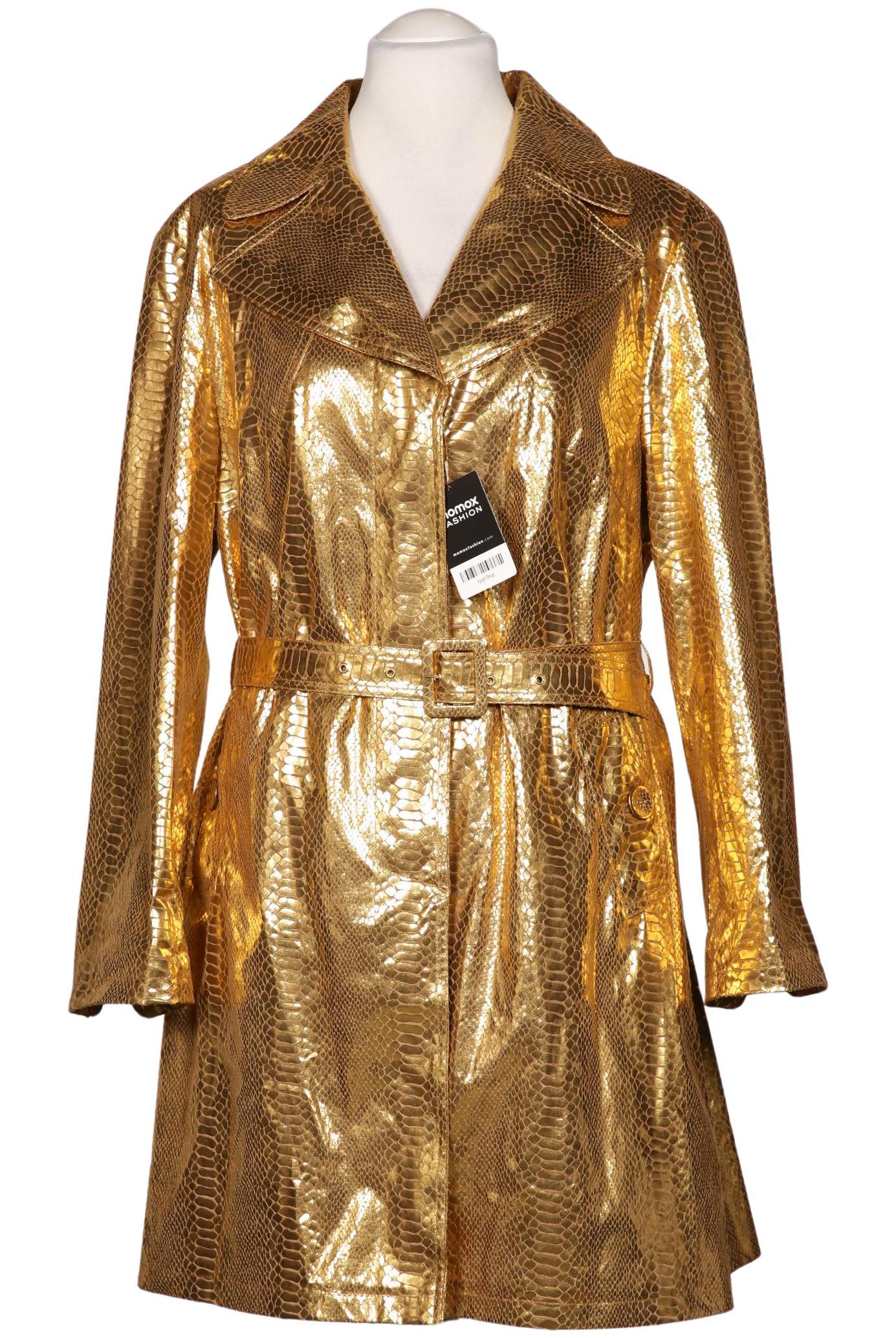 

Pompoos Damen Mantel, gold, Gr. 44