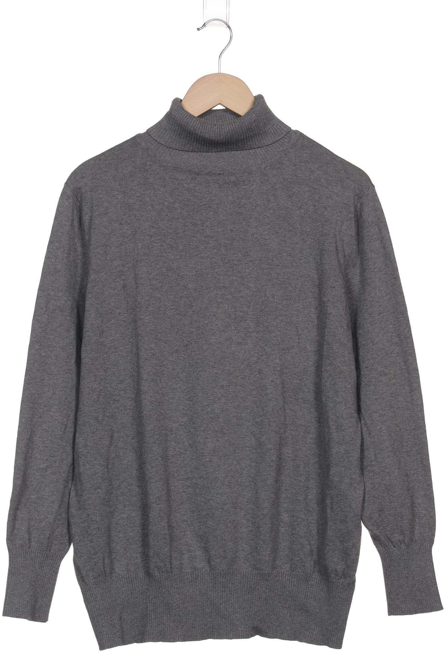 

Pompoos Damen Pullover, grau, Gr. 50