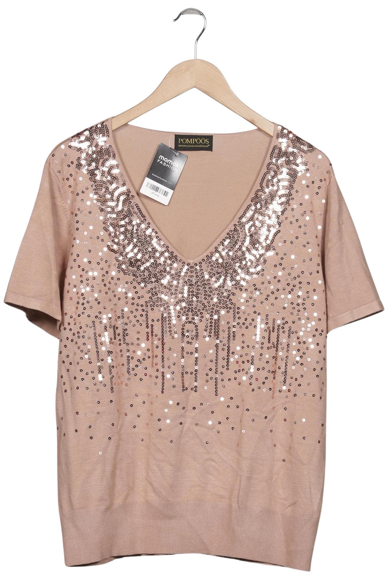 

Pompoos Damen Pullover, beige, Gr. 46