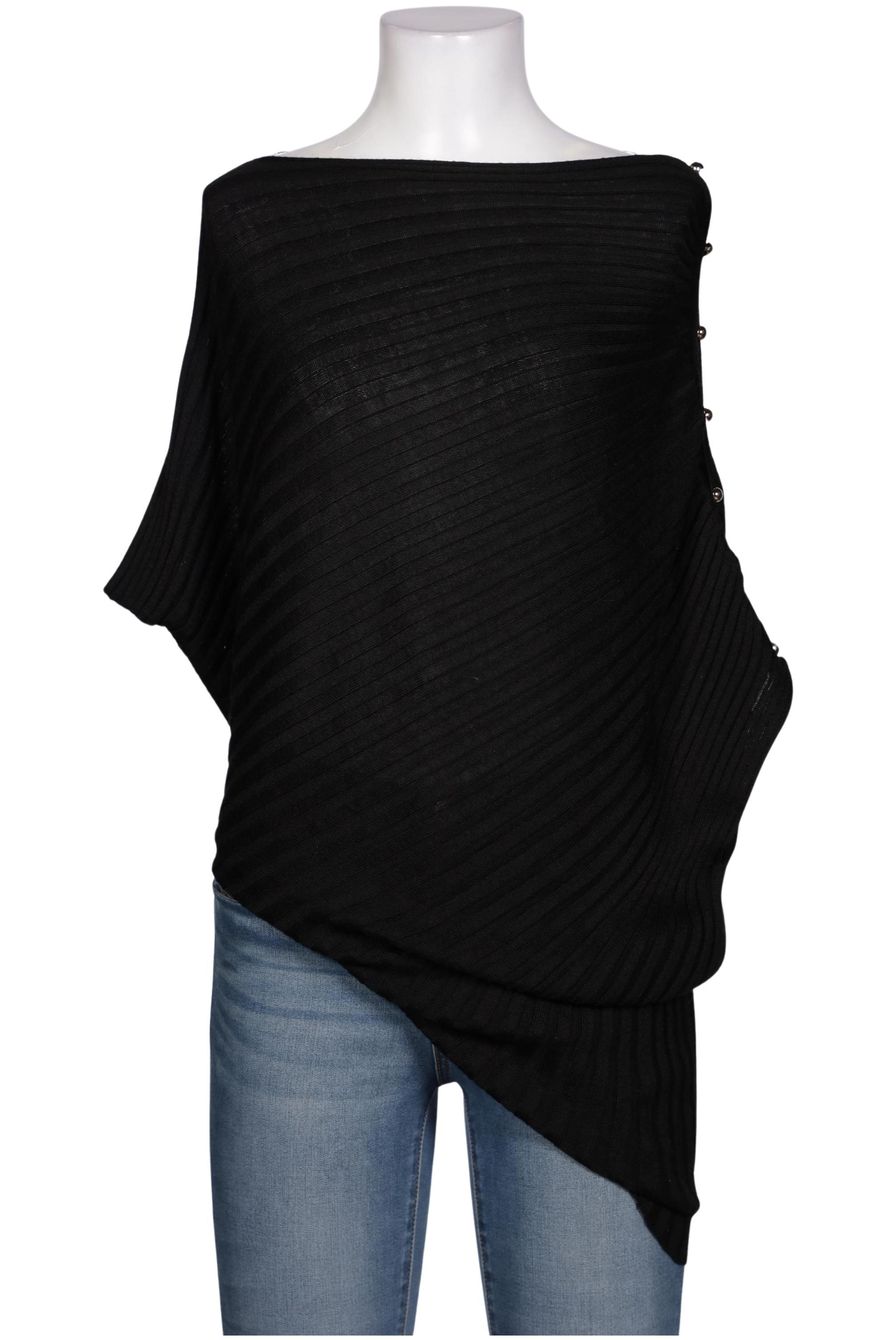 

Pompoos Damen Pullover, schwarz, Gr. 38