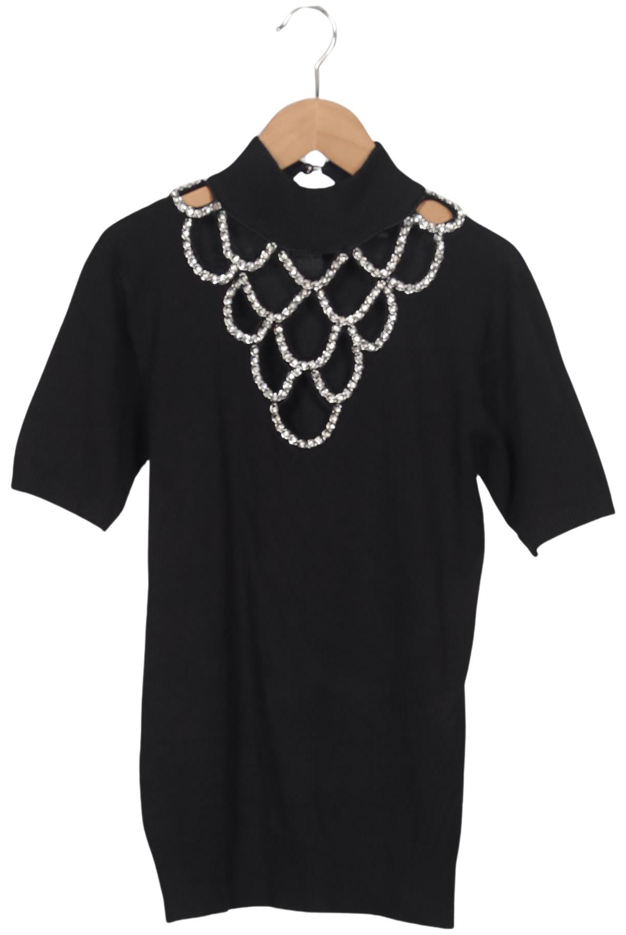 

Pompoos Damen Pullover, schwarz, Gr. 34