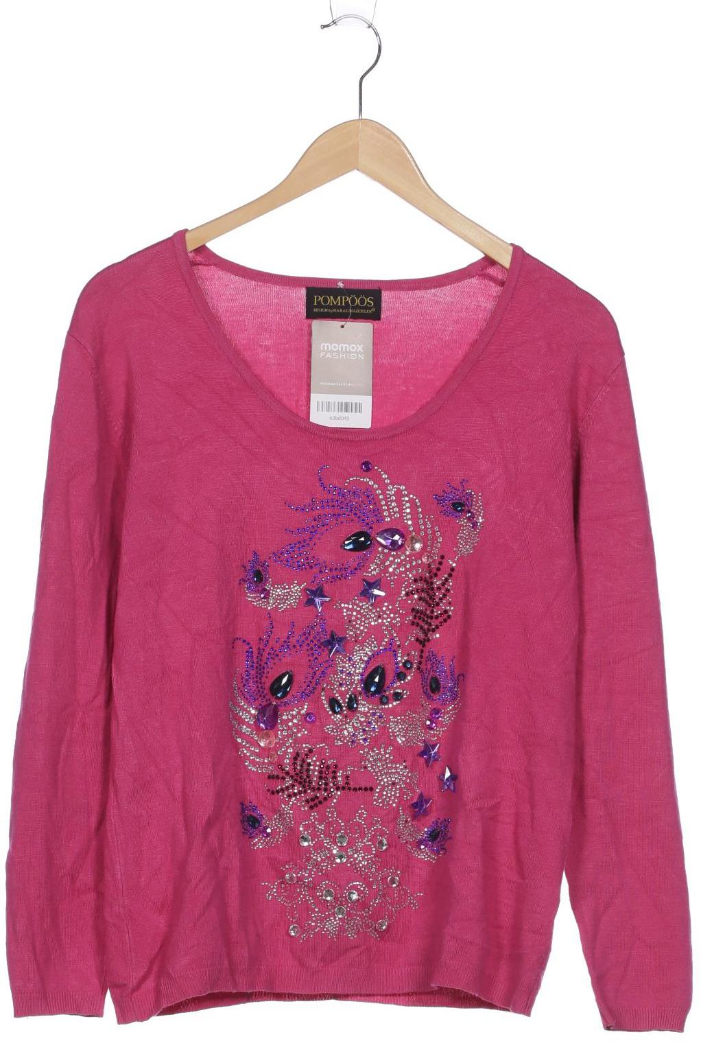 

Pompoos Damen Pullover, pink, Gr. 40