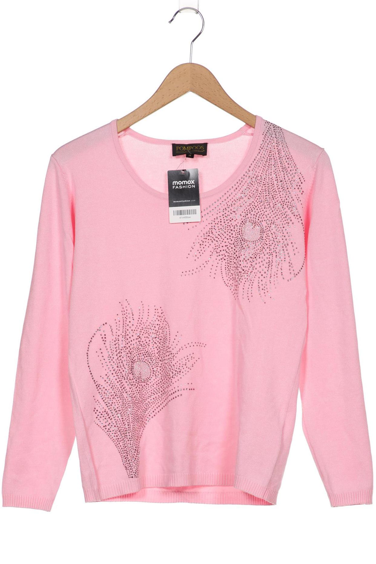 

Pompoos Damen Pullover, pink, Gr. 36