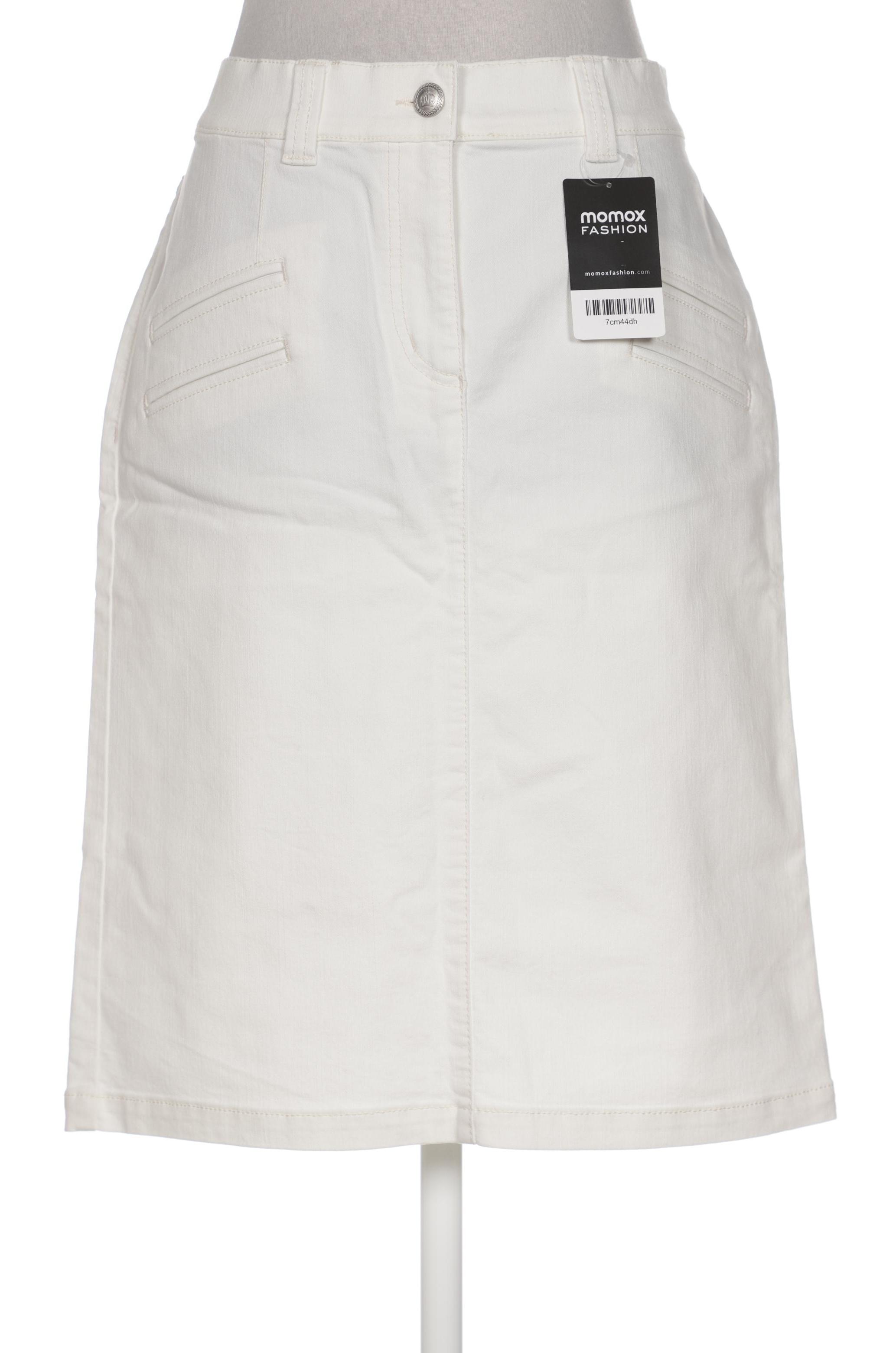 

Pompoos Damen Rock, weiß, Gr. 38