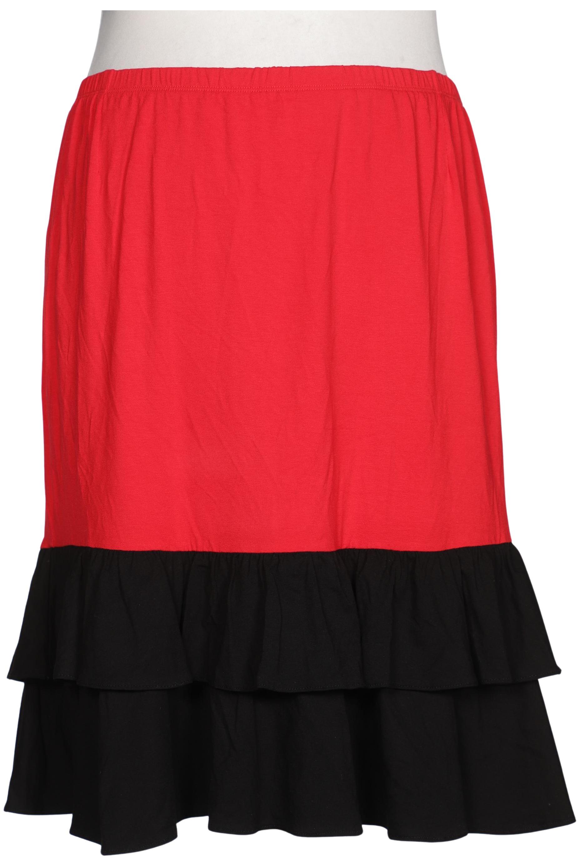 

Pompoos Damen Rock, rot, Gr. 46