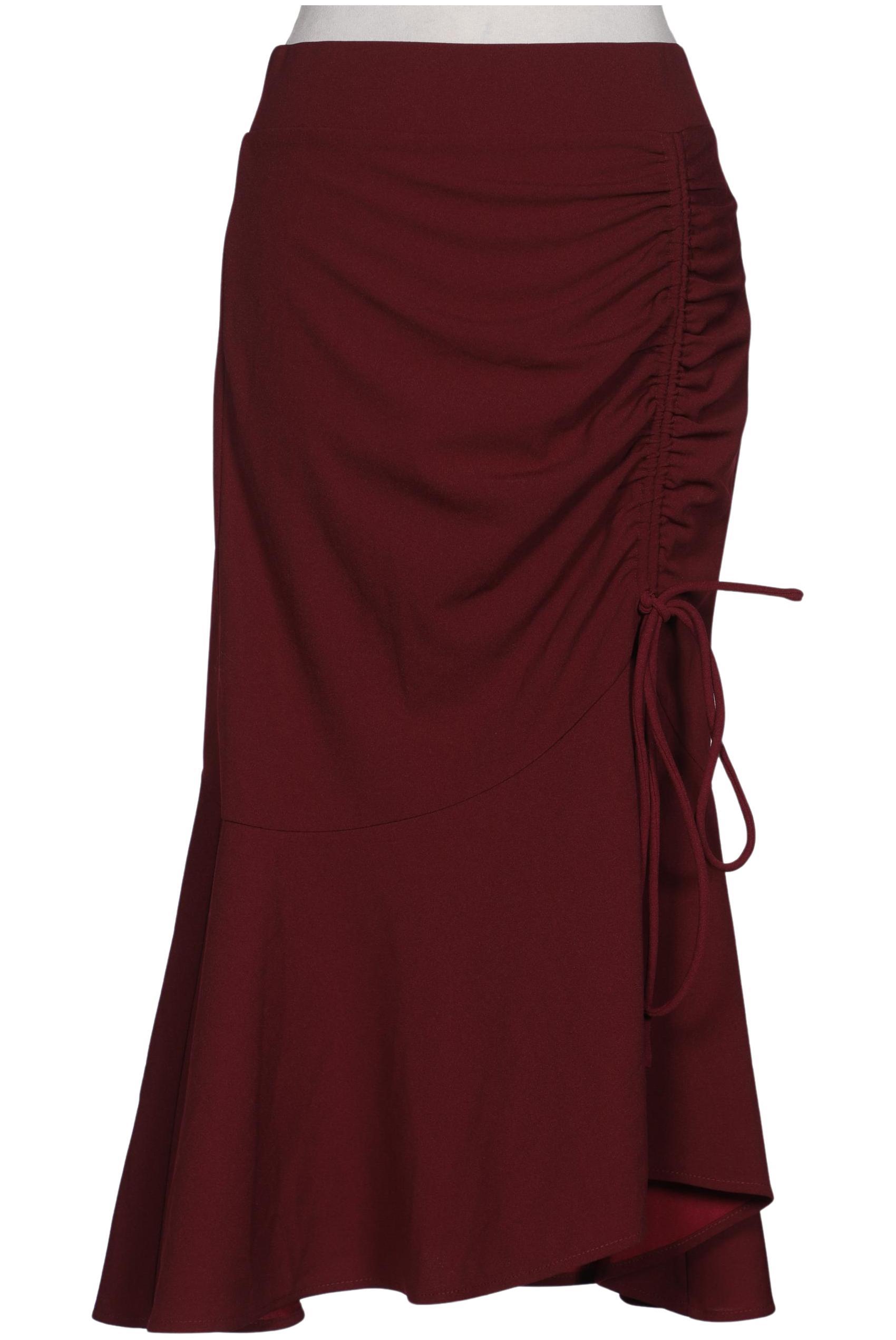 

Pompoos Damen Rock, bordeaux, Gr. 30