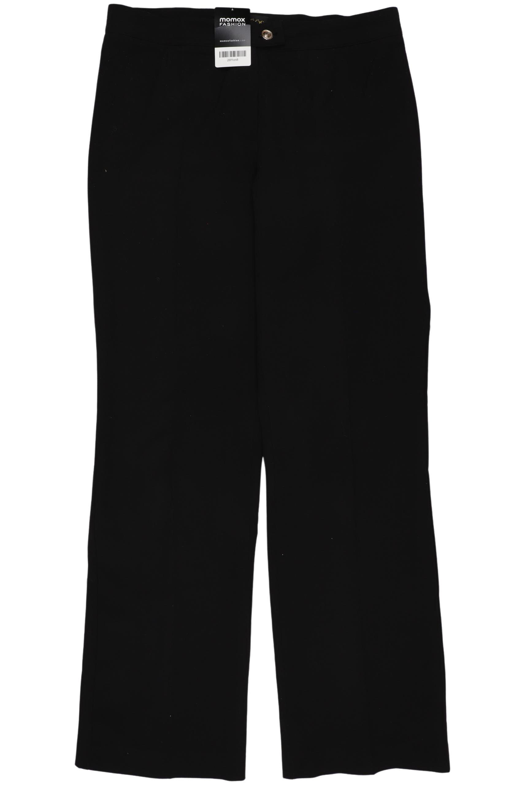 

Pompoos Damen Stoffhose, schwarz, Gr. 40