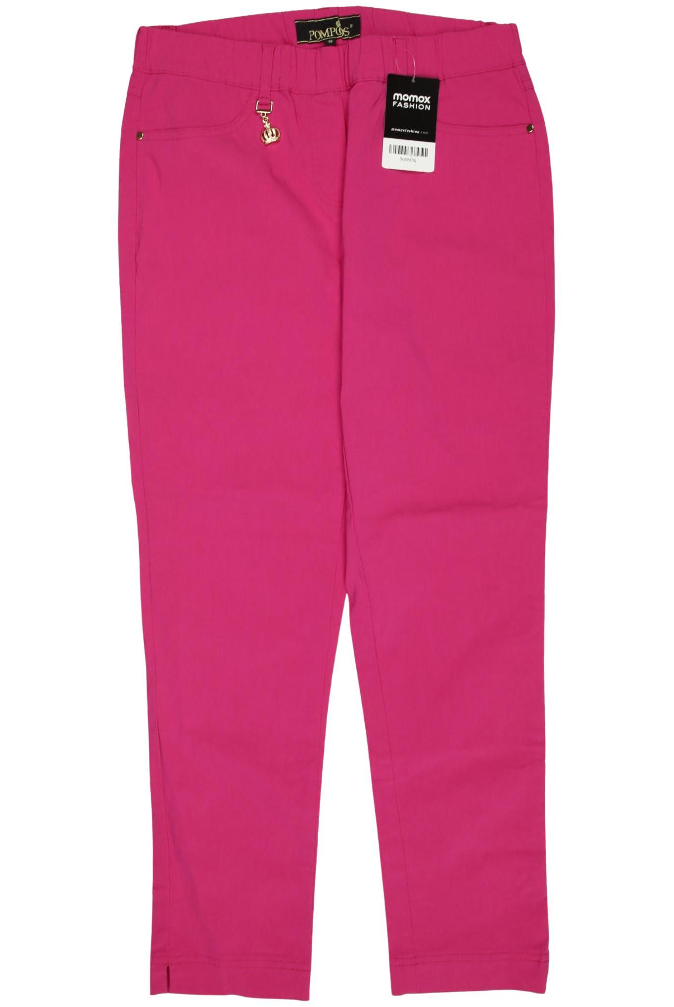 

Pompoos Damen Stoffhose, pink, Gr. 38