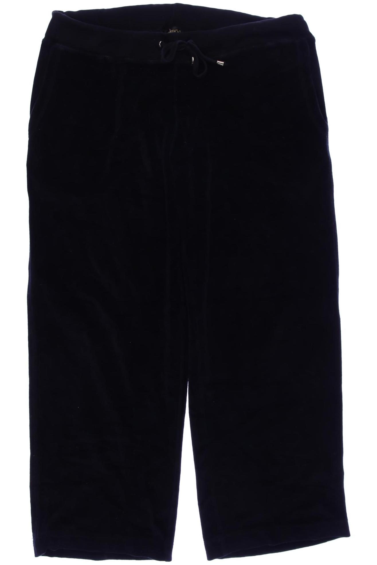 

Pompoos Damen Stoffhose, schwarz, Gr. 48