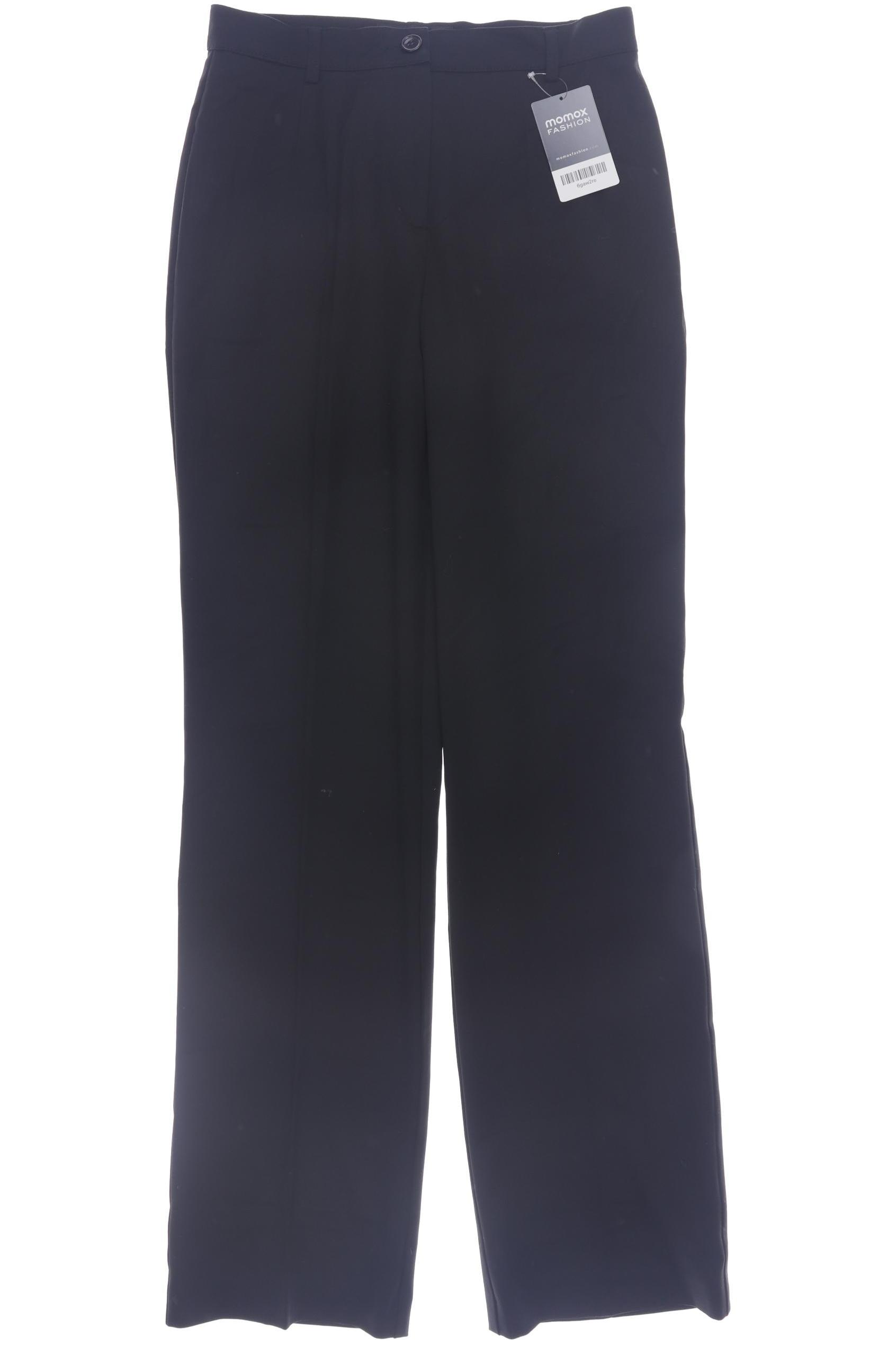 

Pompoos Damen Stoffhose, schwarz, Gr. 36
