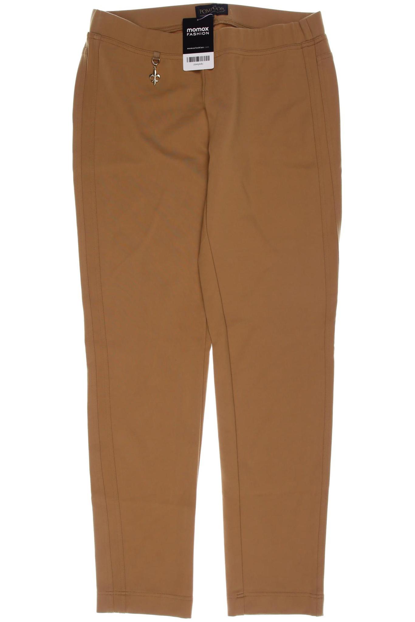 

Pompoos Damen Stoffhose, beige