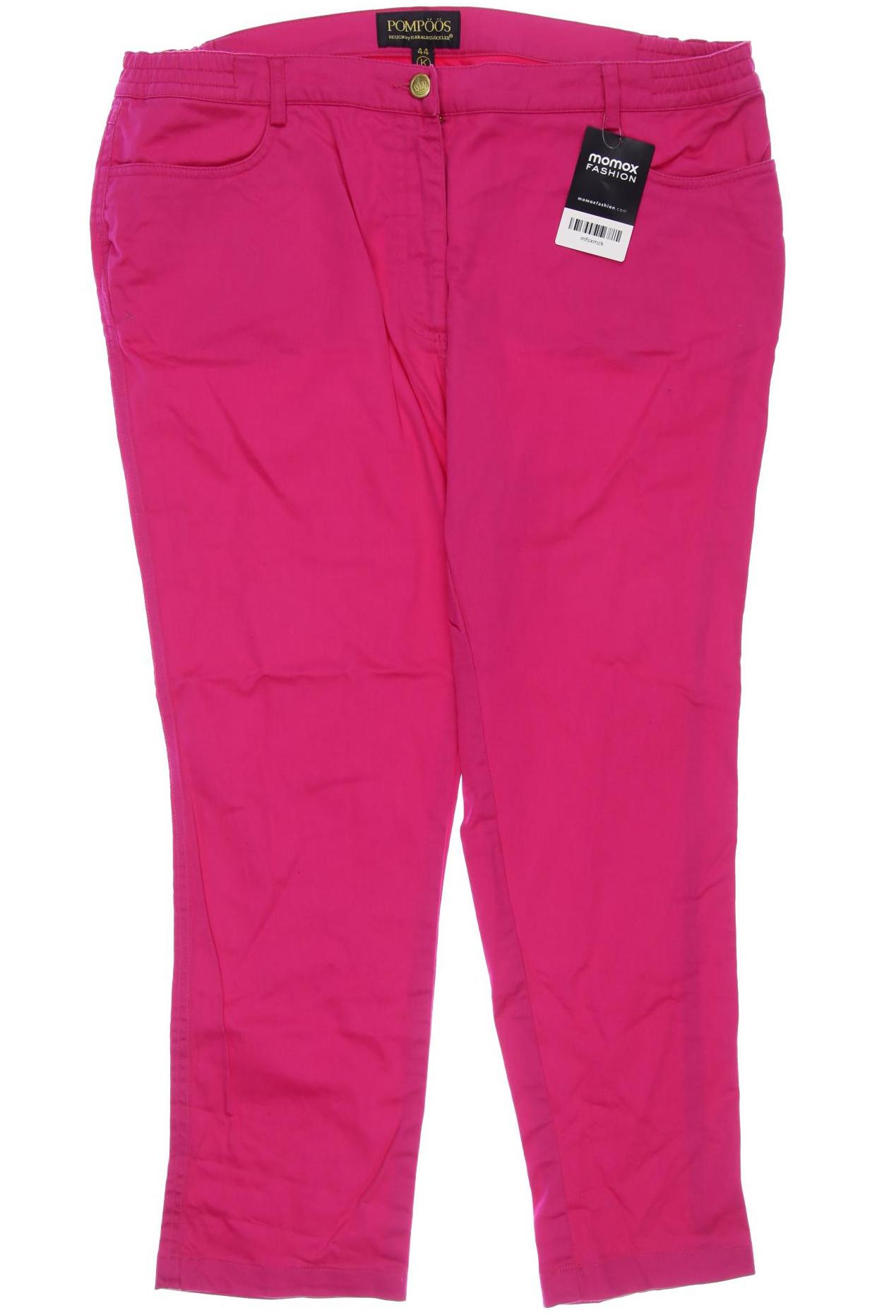 

Pompoos Damen Stoffhose, pink