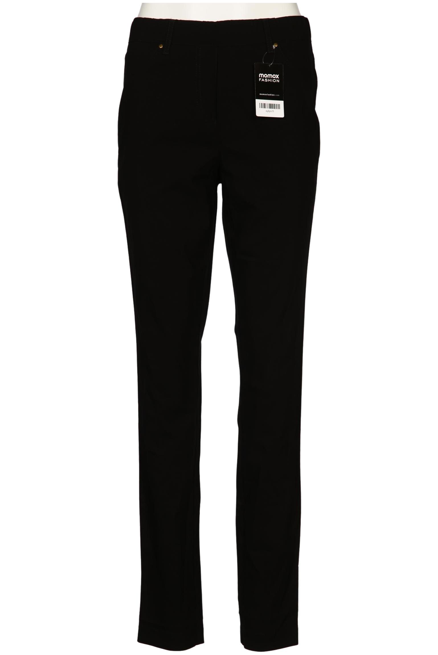 

Pompoos Damen Stoffhose, schwarz, Gr. 40