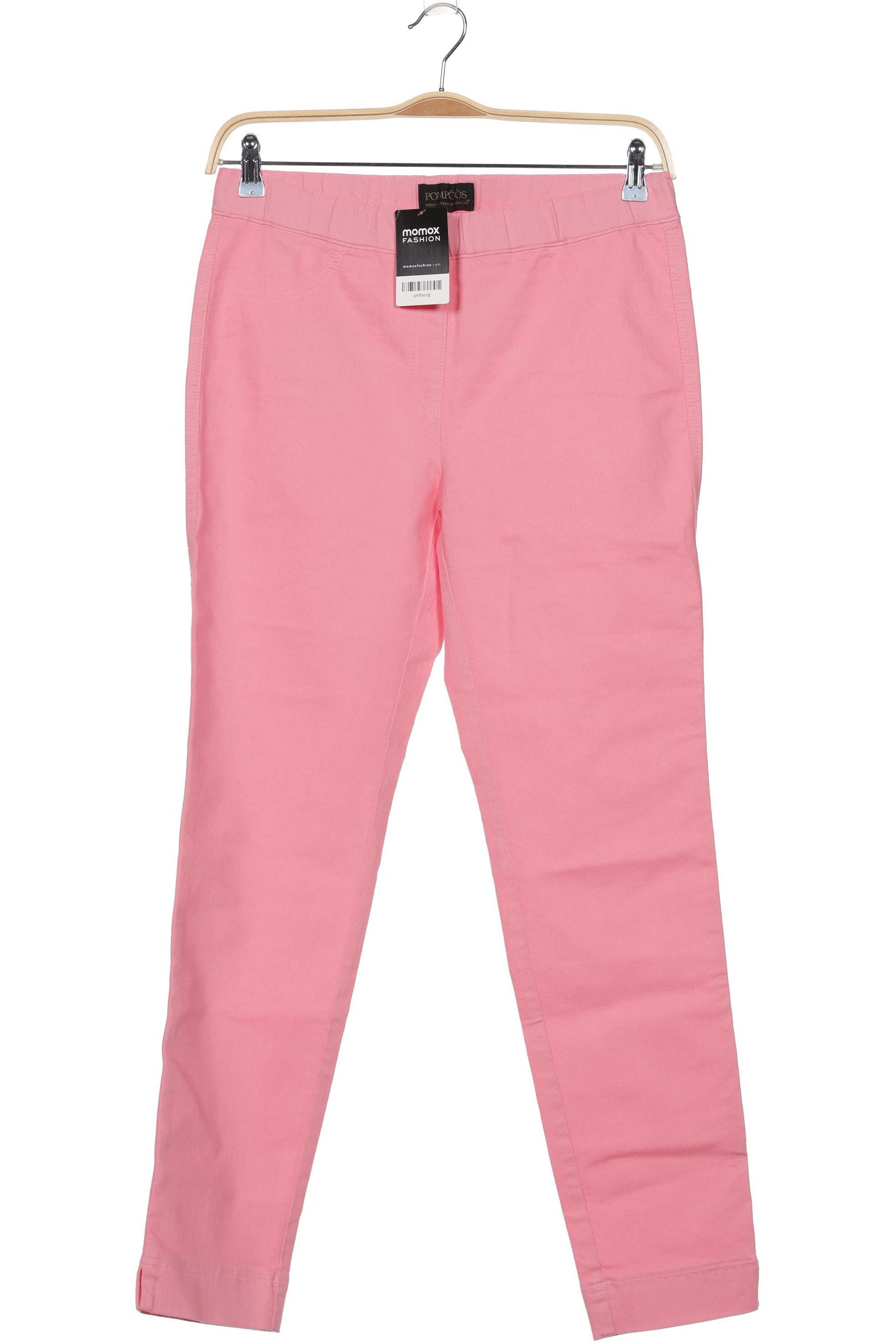 

Pompoos Damen Stoffhose, pink, Gr. 42