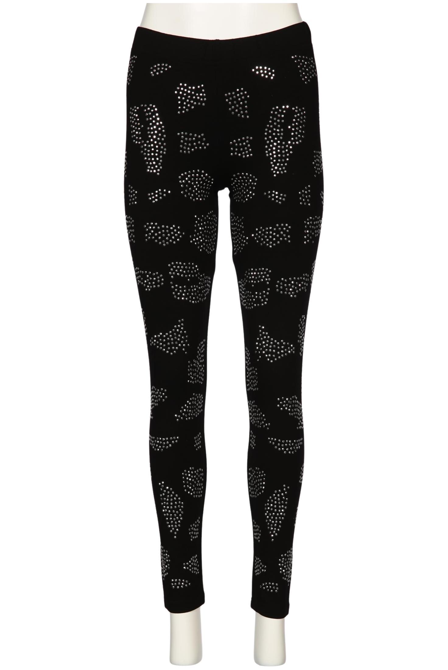 

Pompoos Damen Stoffhose, schwarz, Gr. 40