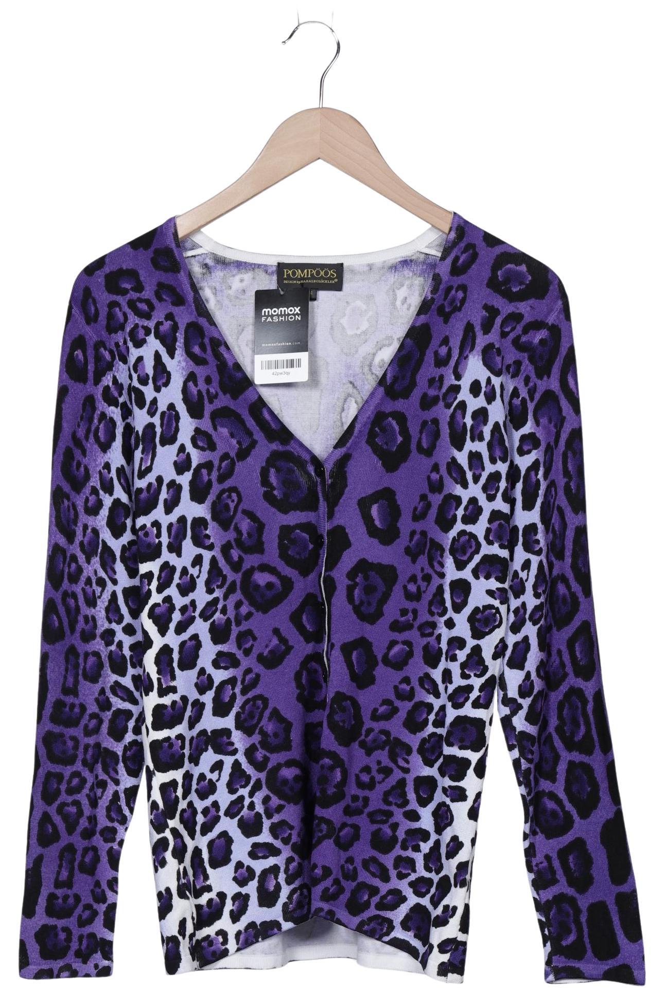 

Pompoos Damen Strickjacke, mehrfarbig, Gr. 34