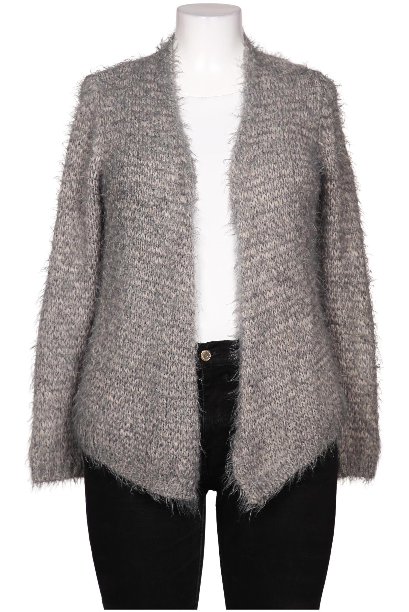 

Pompoos Damen Strickjacke, grau, Gr. 46