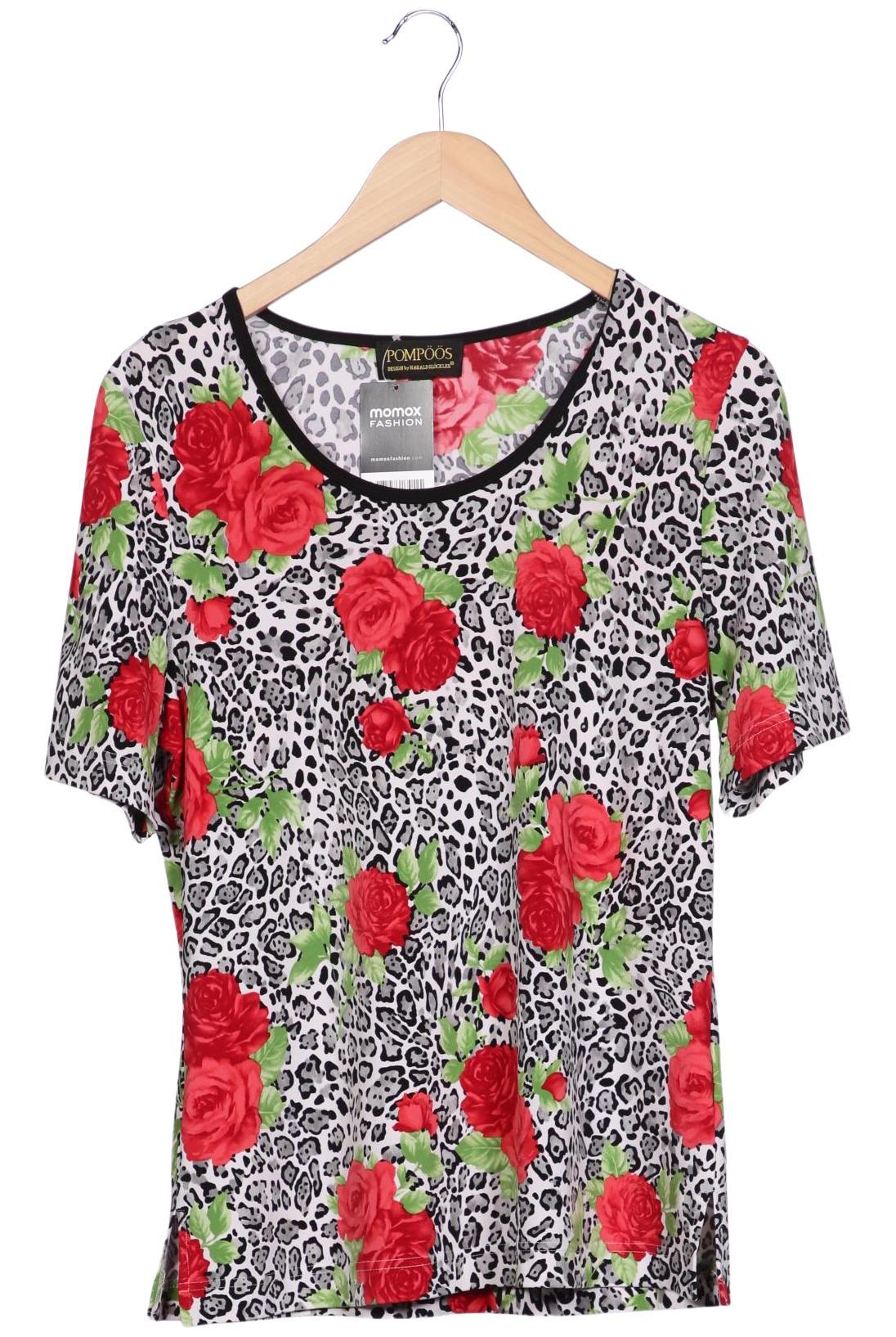 

Pompoos Damen T-Shirt, mehrfarbig, Gr. 38