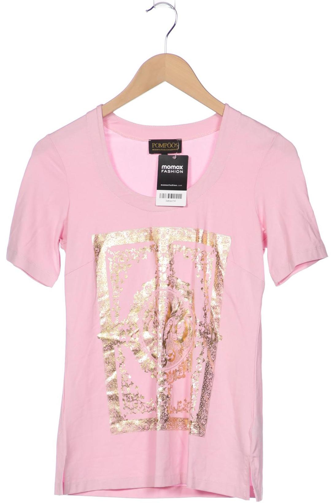 

Pompoos Damen T-Shirt, pink