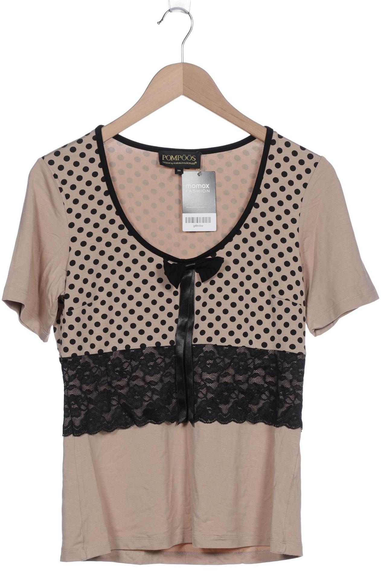 

Pompoos Damen T-Shirt, beige, Gr. 36