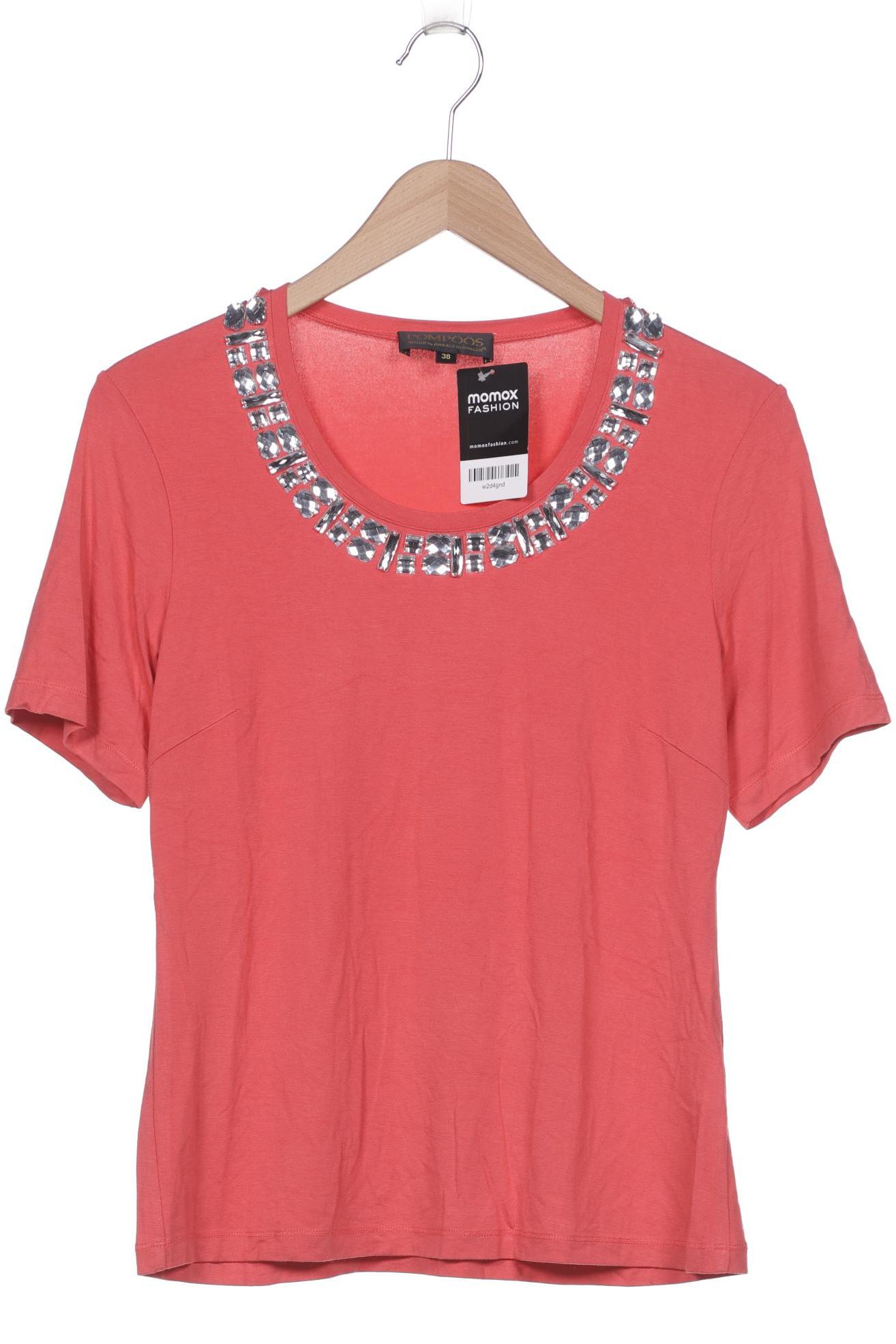

Pompoos Damen T-Shirt, orange, Gr. 38