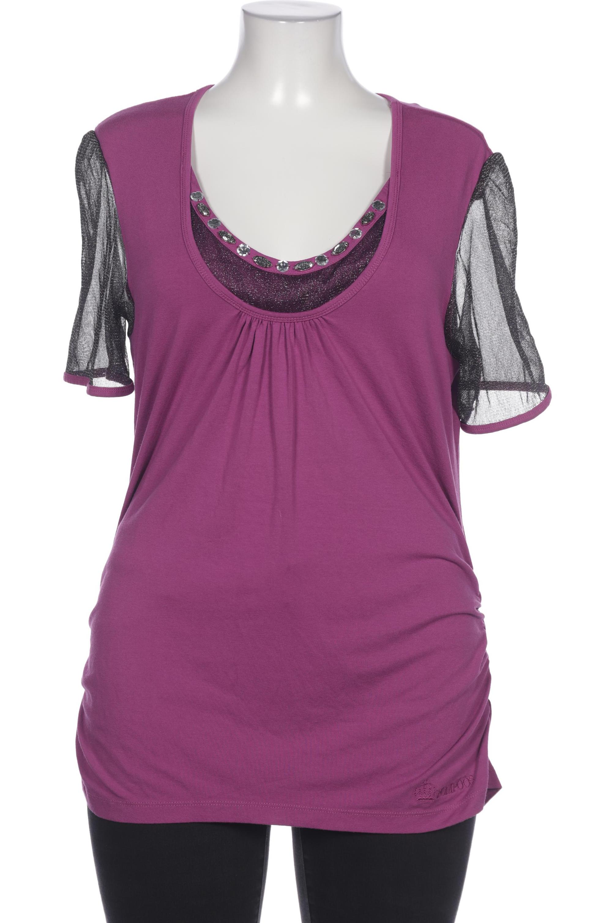 

Pompoos Damen T-Shirt, pink, Gr. 46