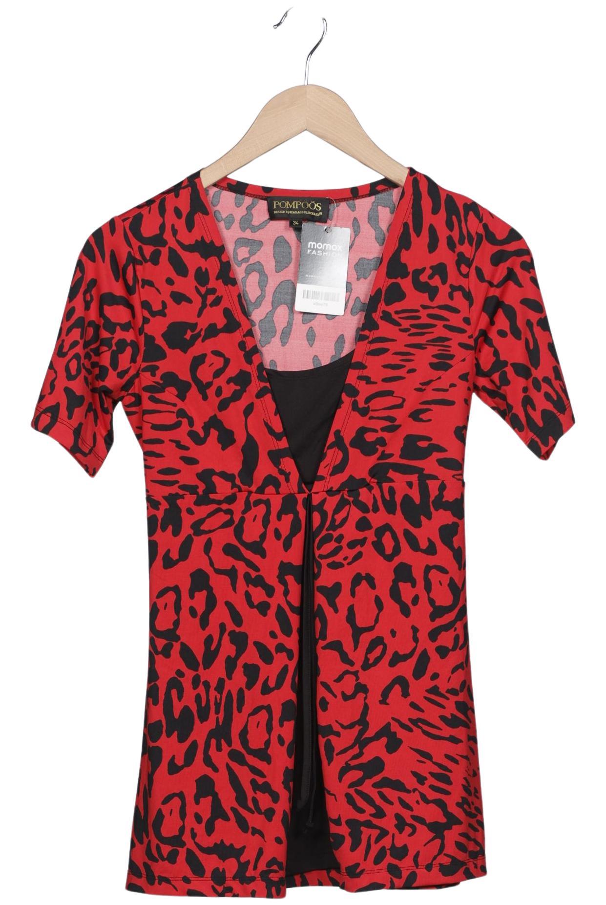 

Pompoos Damen T-Shirt, mehrfarbig, Gr. 34