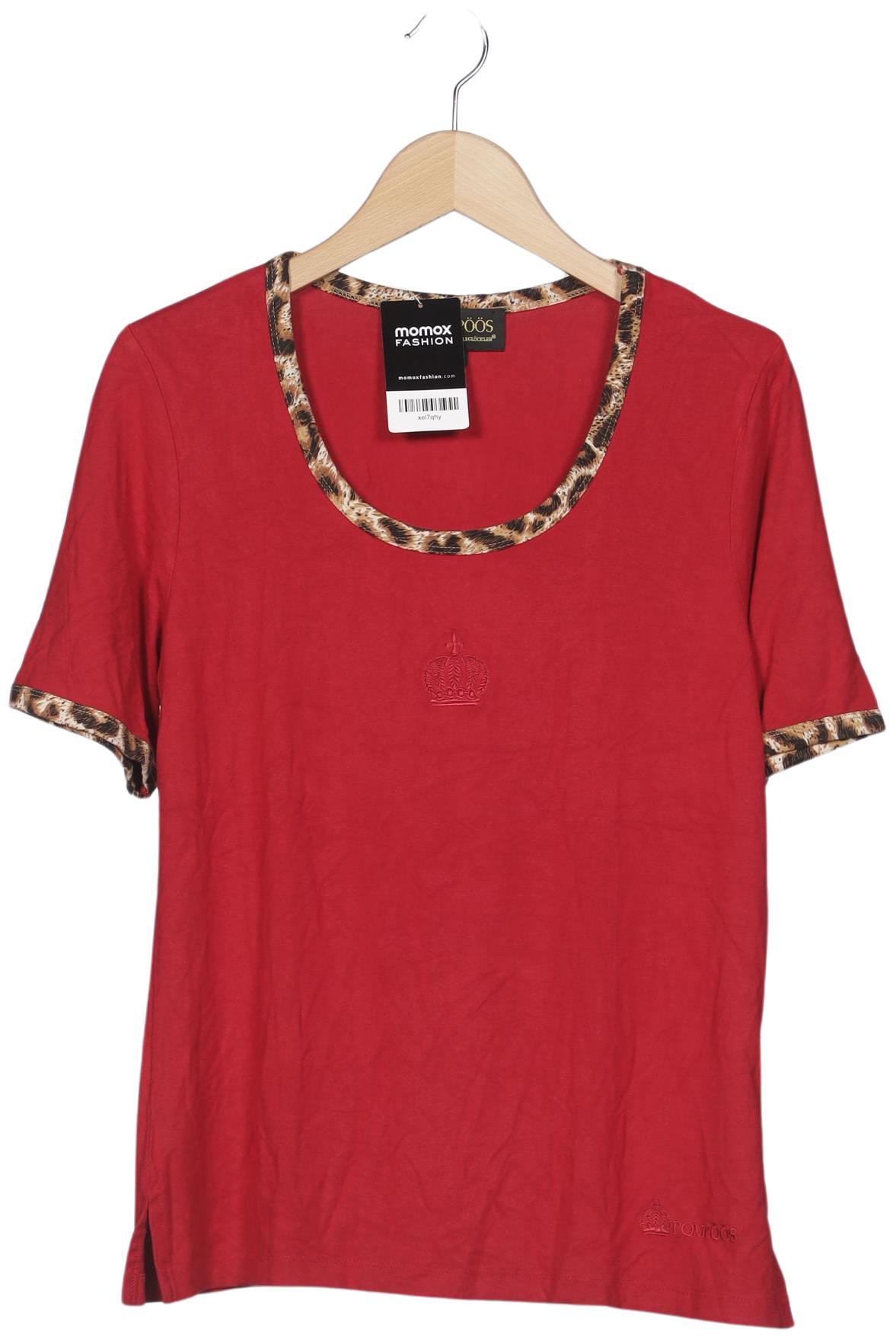 

Pompoos Damen T-Shirt, rot, Gr. 42