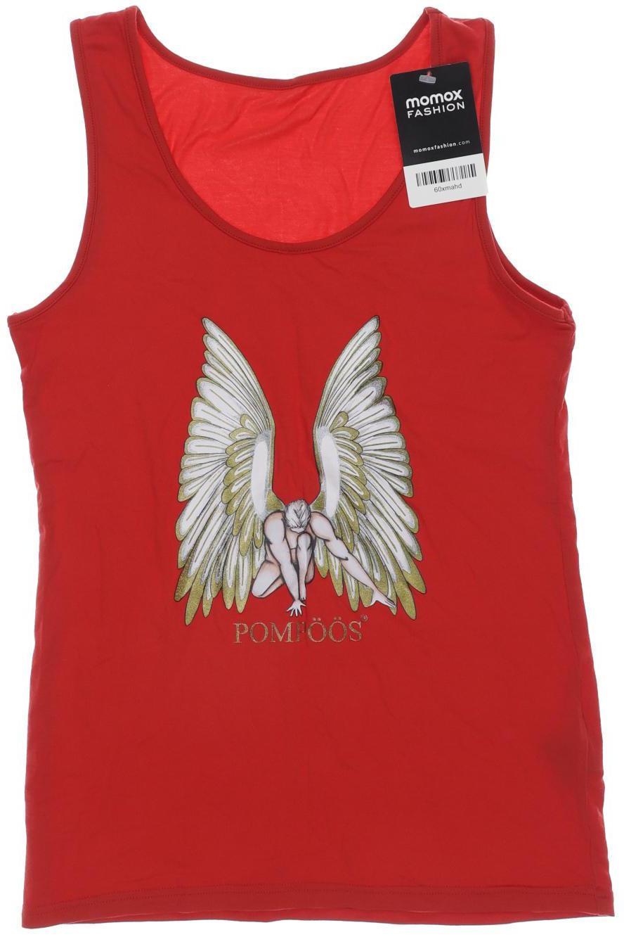 

Pompoos Damen Top, rot, Gr. 38