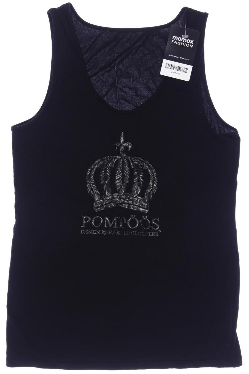 

Pompoos Damen Top, schwarz, Gr. 32