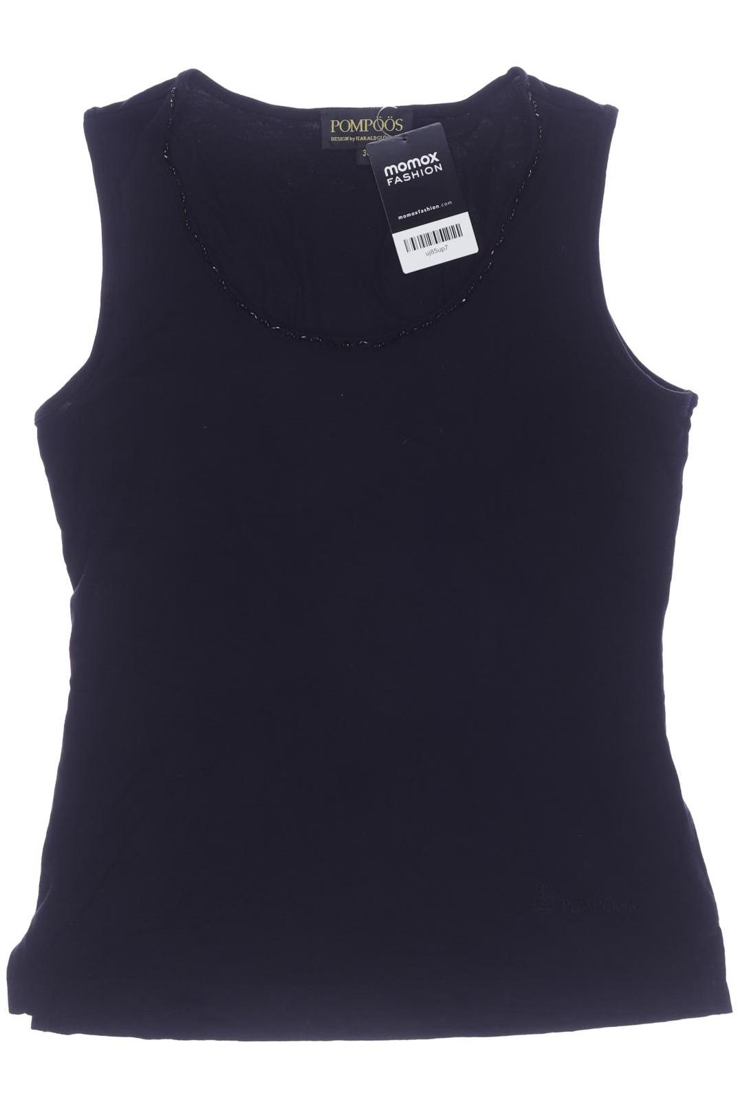 

Pompoos Damen Top, schwarz